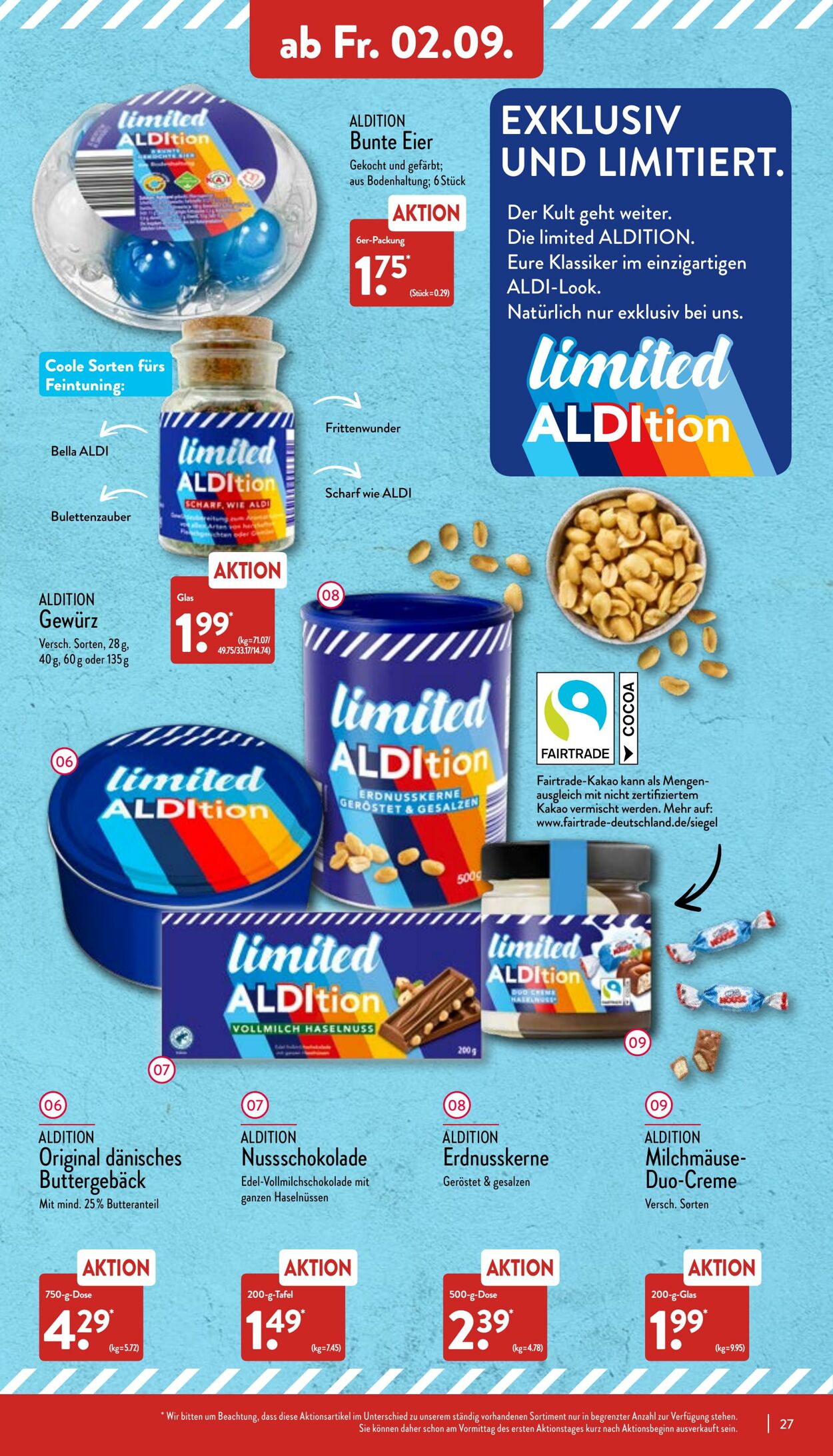 Prospekt Aldi-Nord 29.08.2022 - 03.09.2022