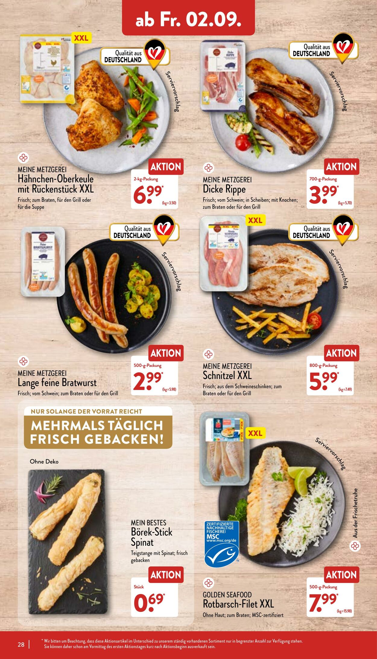 Prospekt Aldi-Nord 29.08.2022 - 03.09.2022