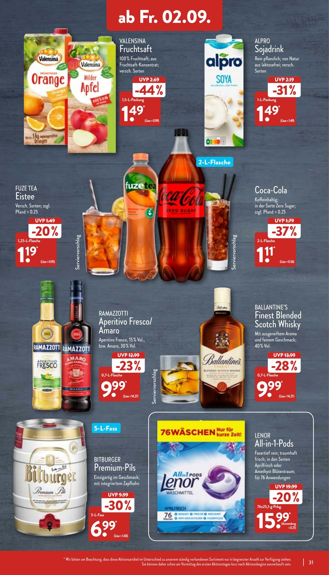 Prospekt Aldi-Nord 29.08.2022 - 03.09.2022