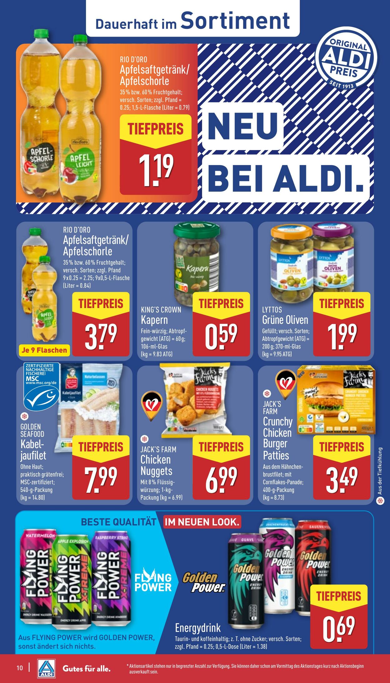 Prospekt Aldi-Nord 15.09.2025 - 20.09.2025