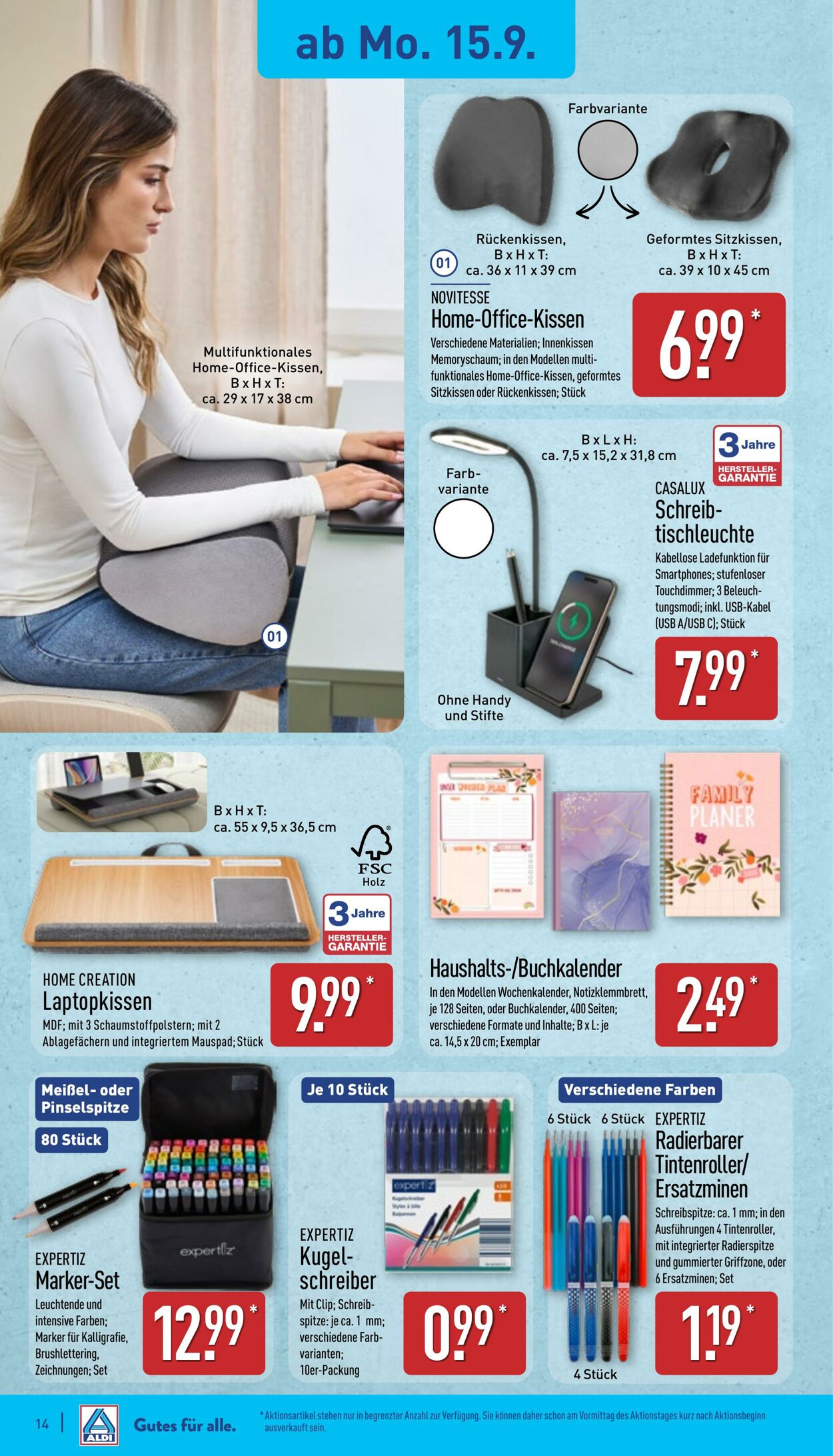 Prospekt Aldi-Nord 15.09.2025 - 20.09.2025