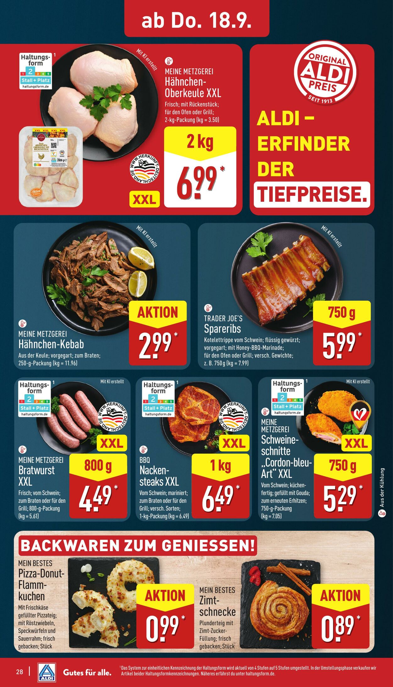 Prospekt Aldi-Nord 15.09.2025 - 20.09.2025