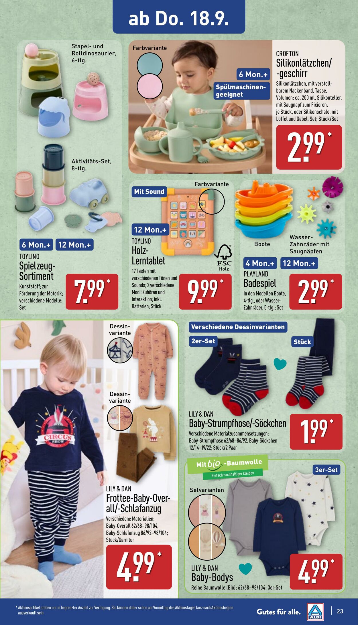 Prospekt Aldi-Nord 15.09.2025 - 20.09.2025