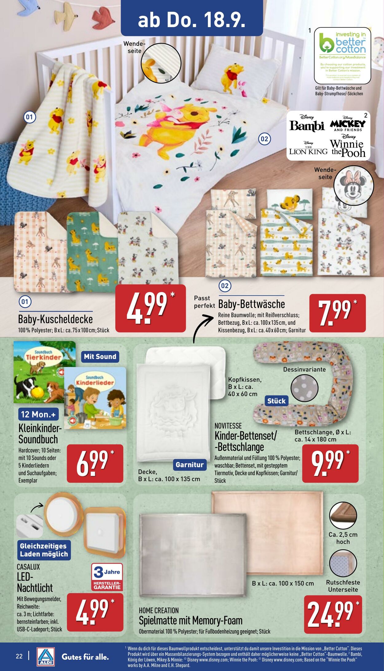 Prospekt Aldi-Nord 15.09.2025 - 20.09.2025