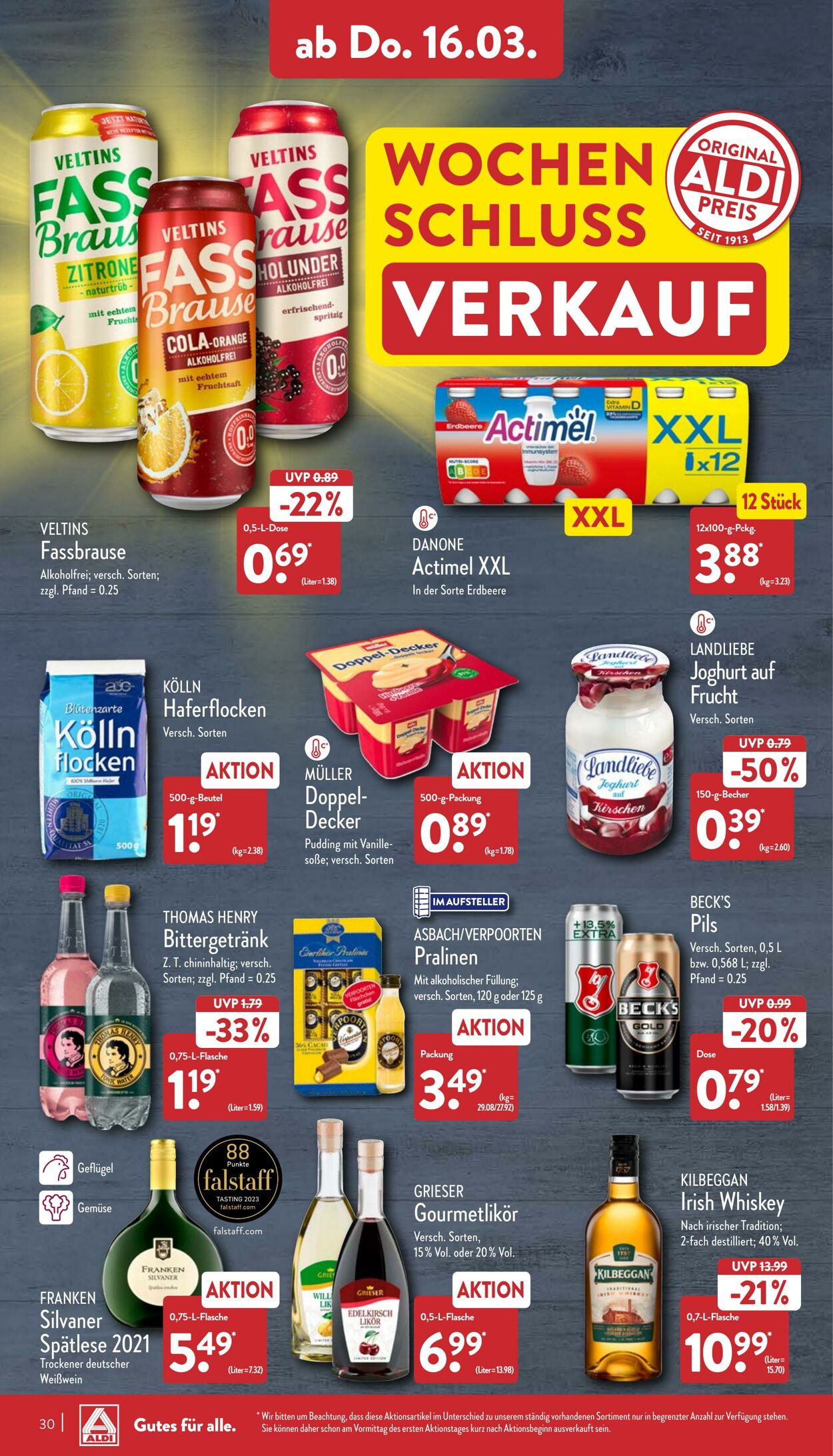 Prospekt Aldi-Nord 13.03.2023 - 18.03.2023