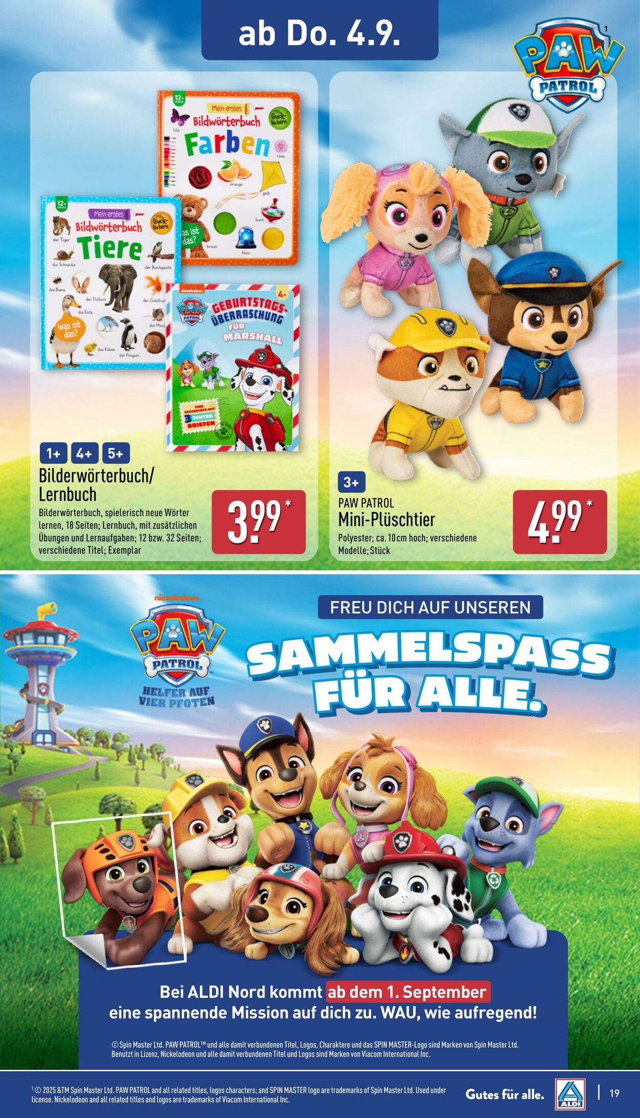 Prospekt Aldi-Nord 25.08.2025 - 30.08.2025