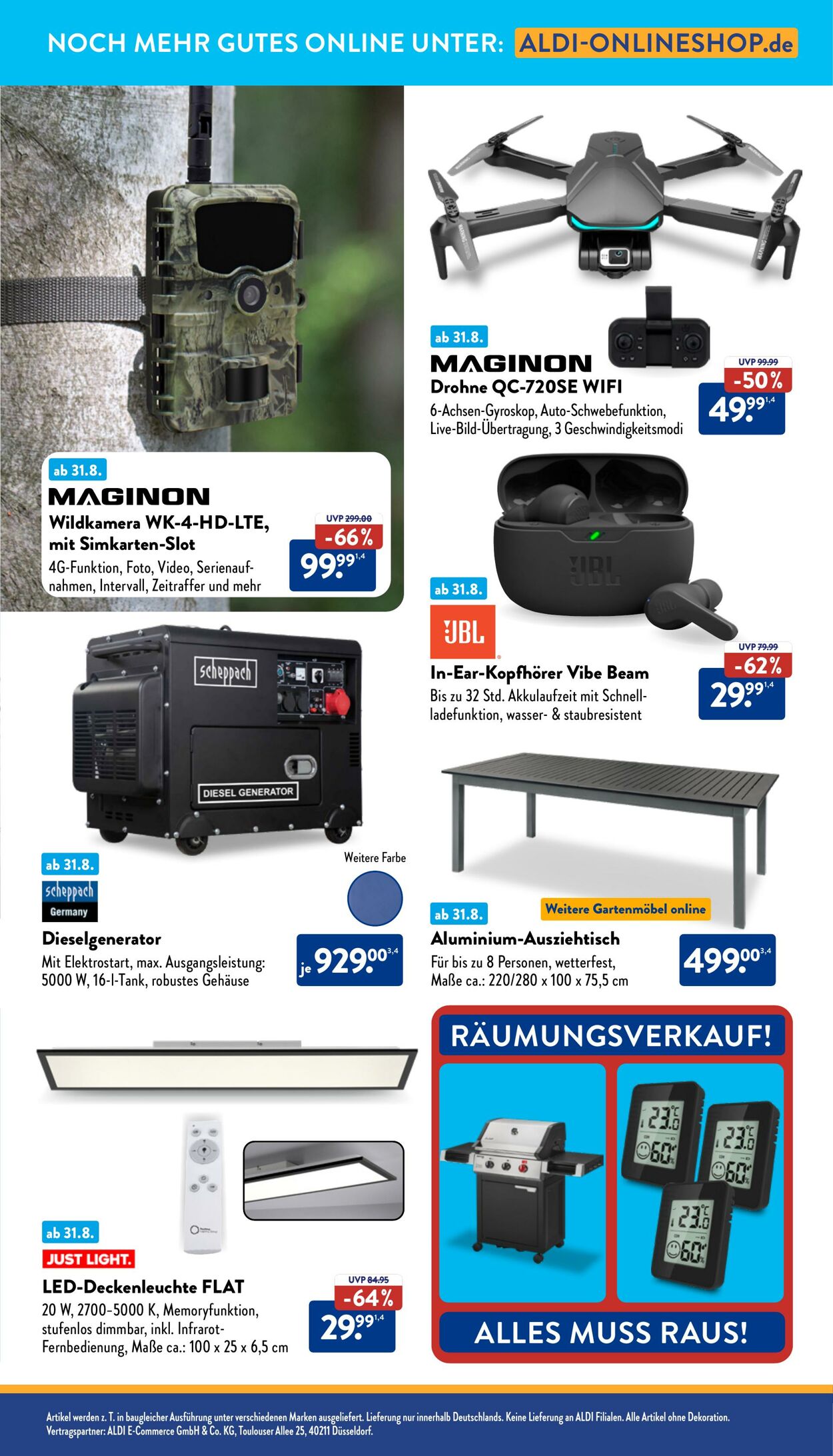 Prospekt Aldi-Nord 25.08.2025 - 30.08.2025