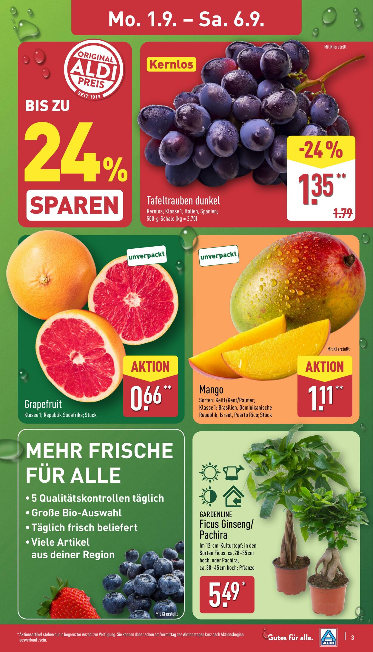 Prospekt Aldi-Nord 25.08.2025 - 30.08.2025