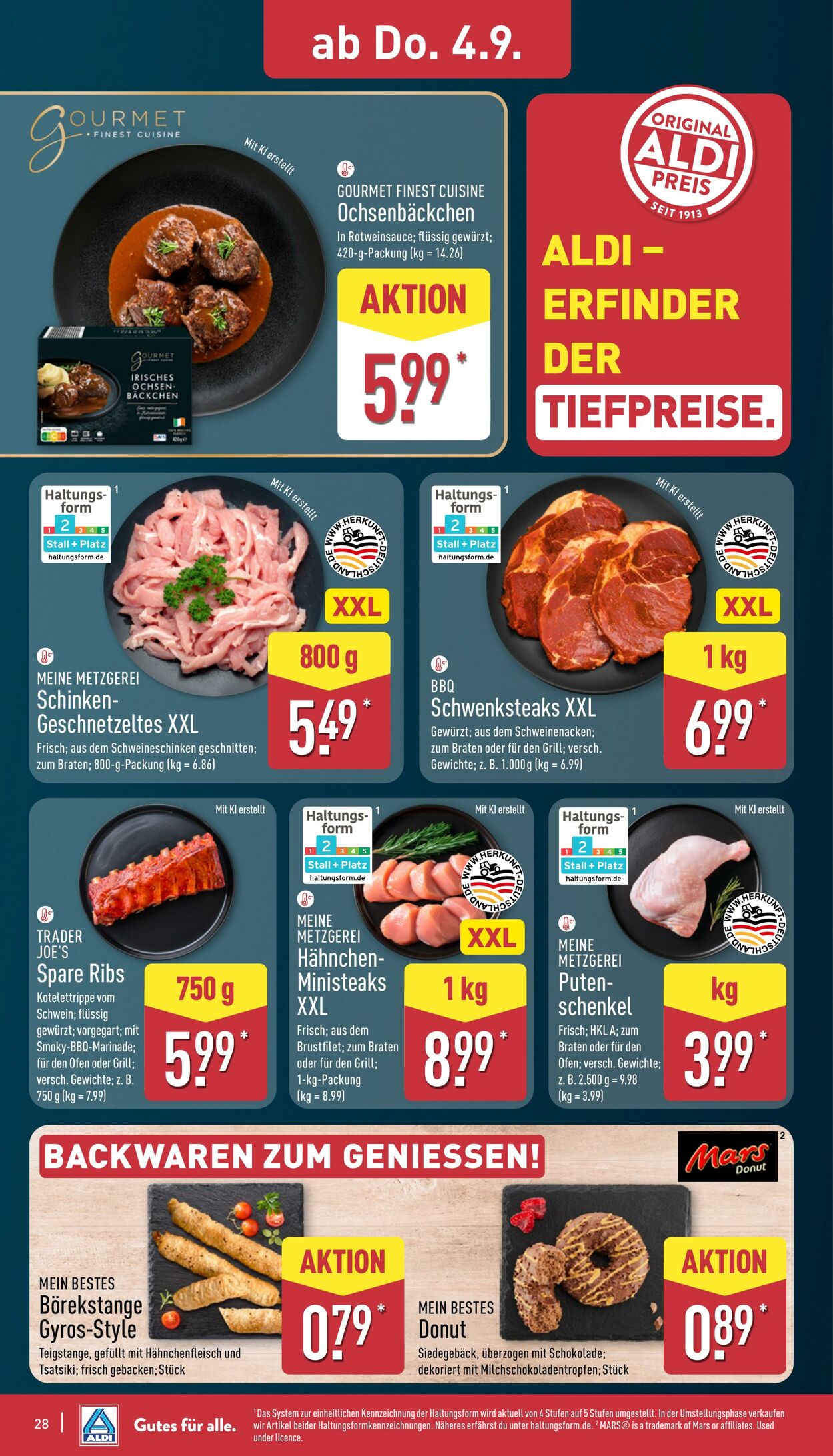 Prospekt Aldi-Nord 25.08.2025 - 30.08.2025