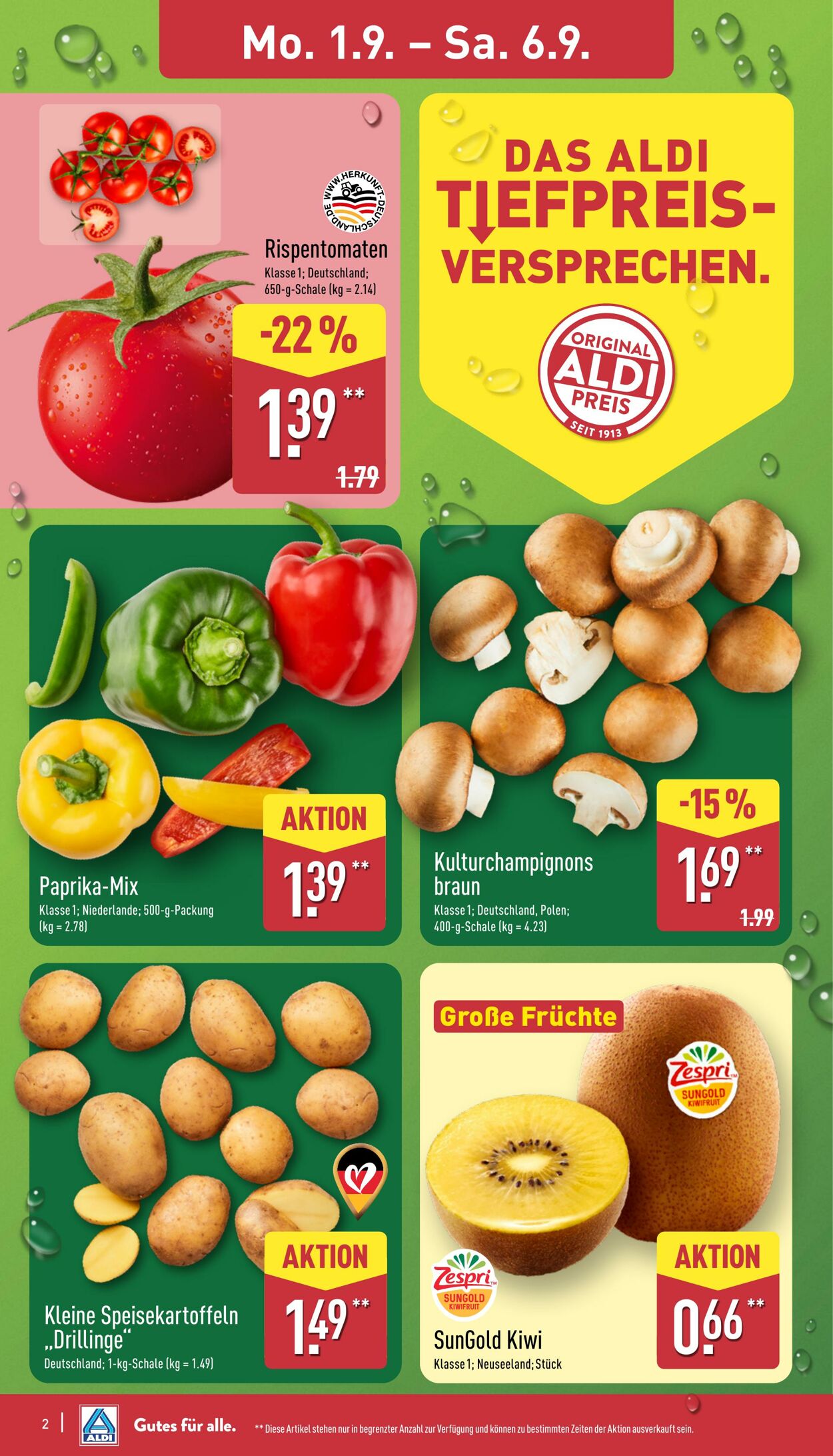 Prospekt Aldi-Nord 25.08.2025 - 30.08.2025