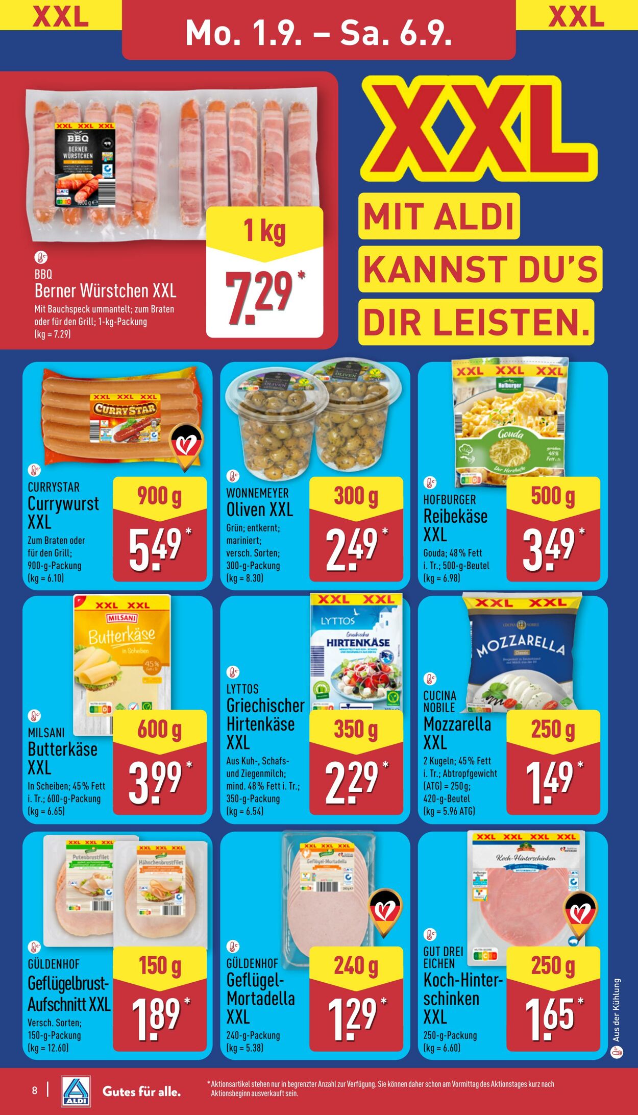 Prospekt Aldi-Nord 25.08.2025 - 30.08.2025