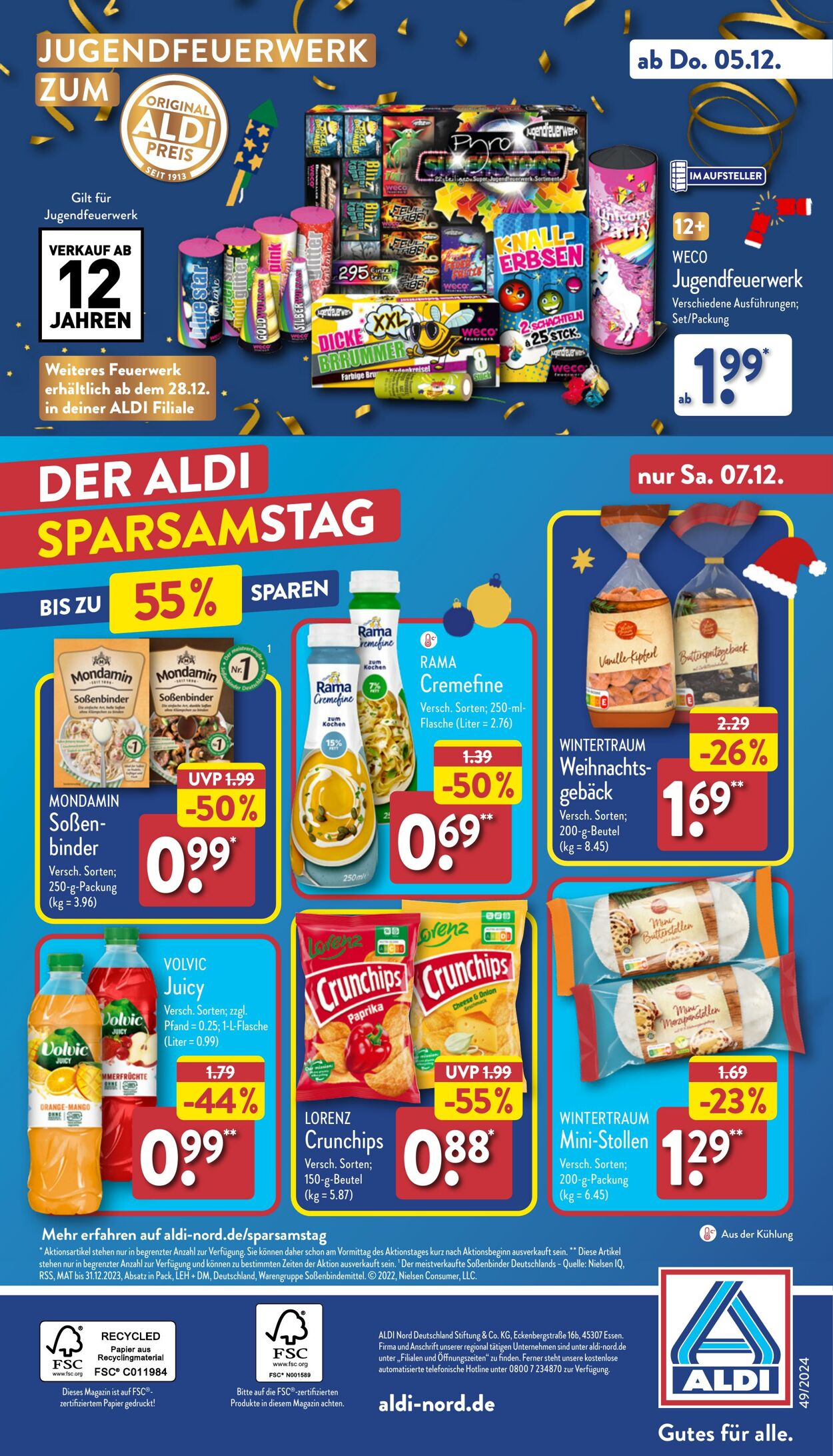 Prospekt Aldi-Nord 25.11.2024 - 30.11.2024