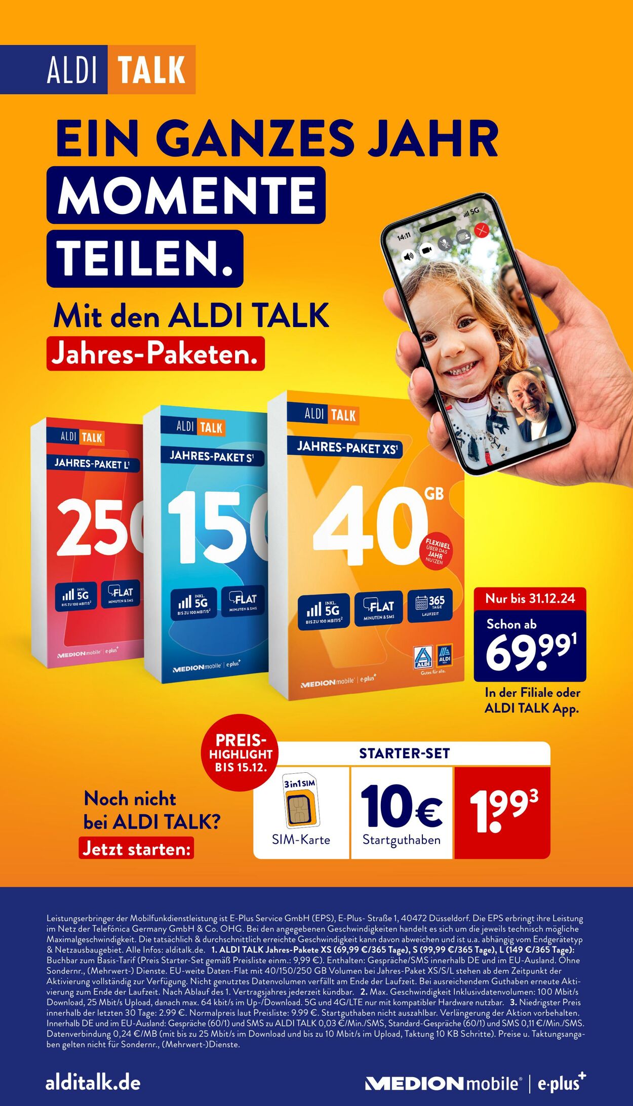 Prospekt Aldi-Nord 25.11.2024 - 30.11.2024