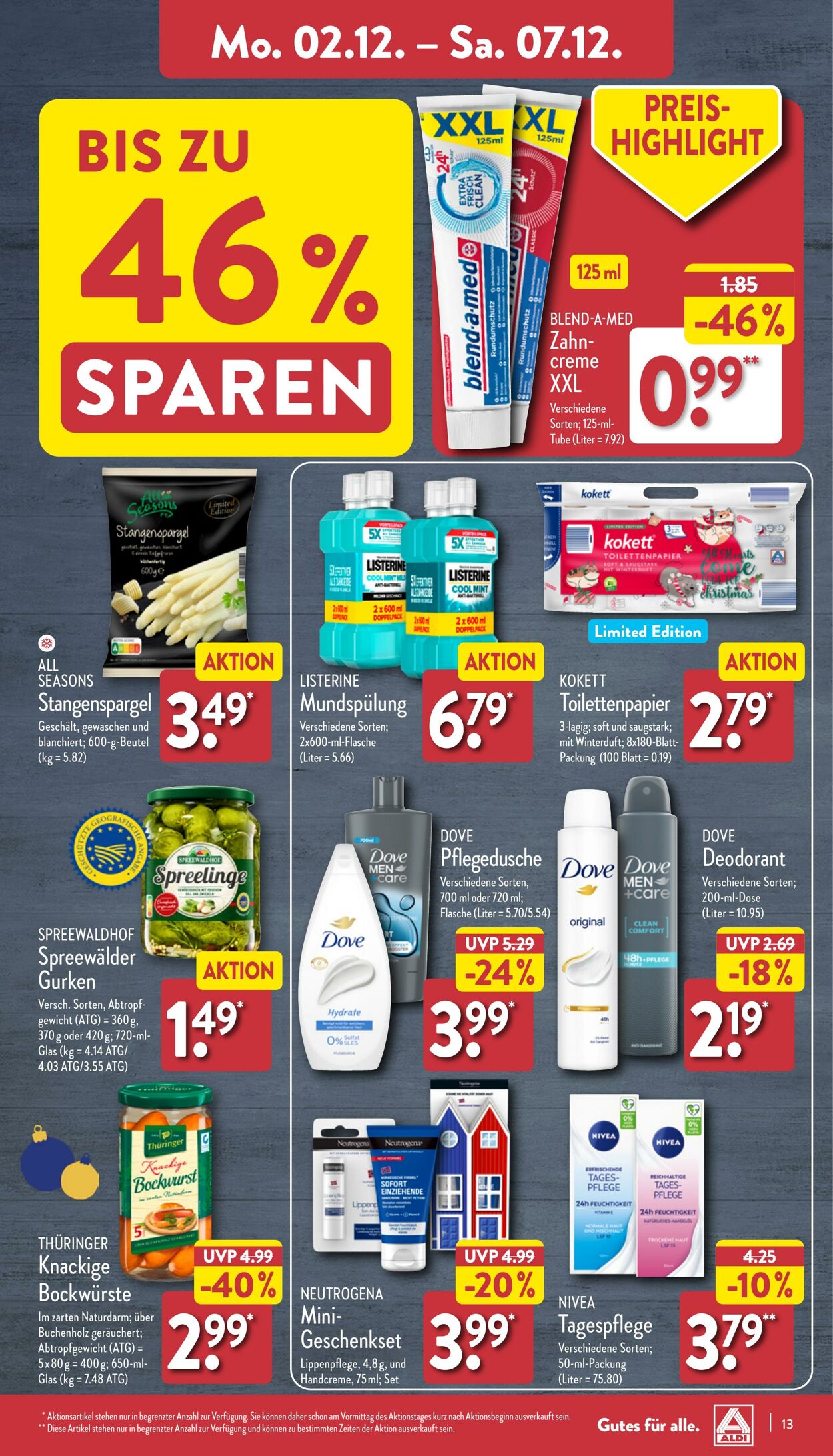 Prospekt Aldi-Nord 25.11.2024 - 30.11.2024