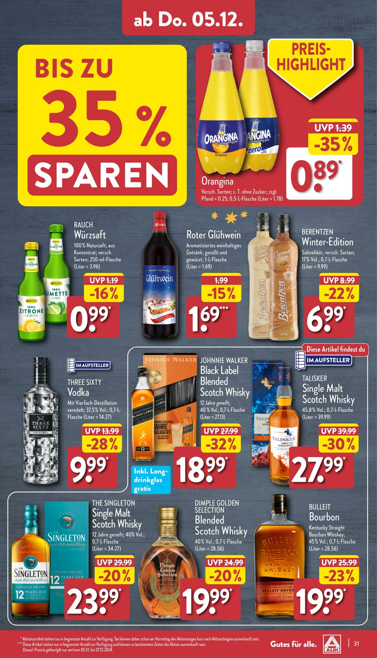 Prospekt Aldi-Nord 25.11.2024 - 30.11.2024