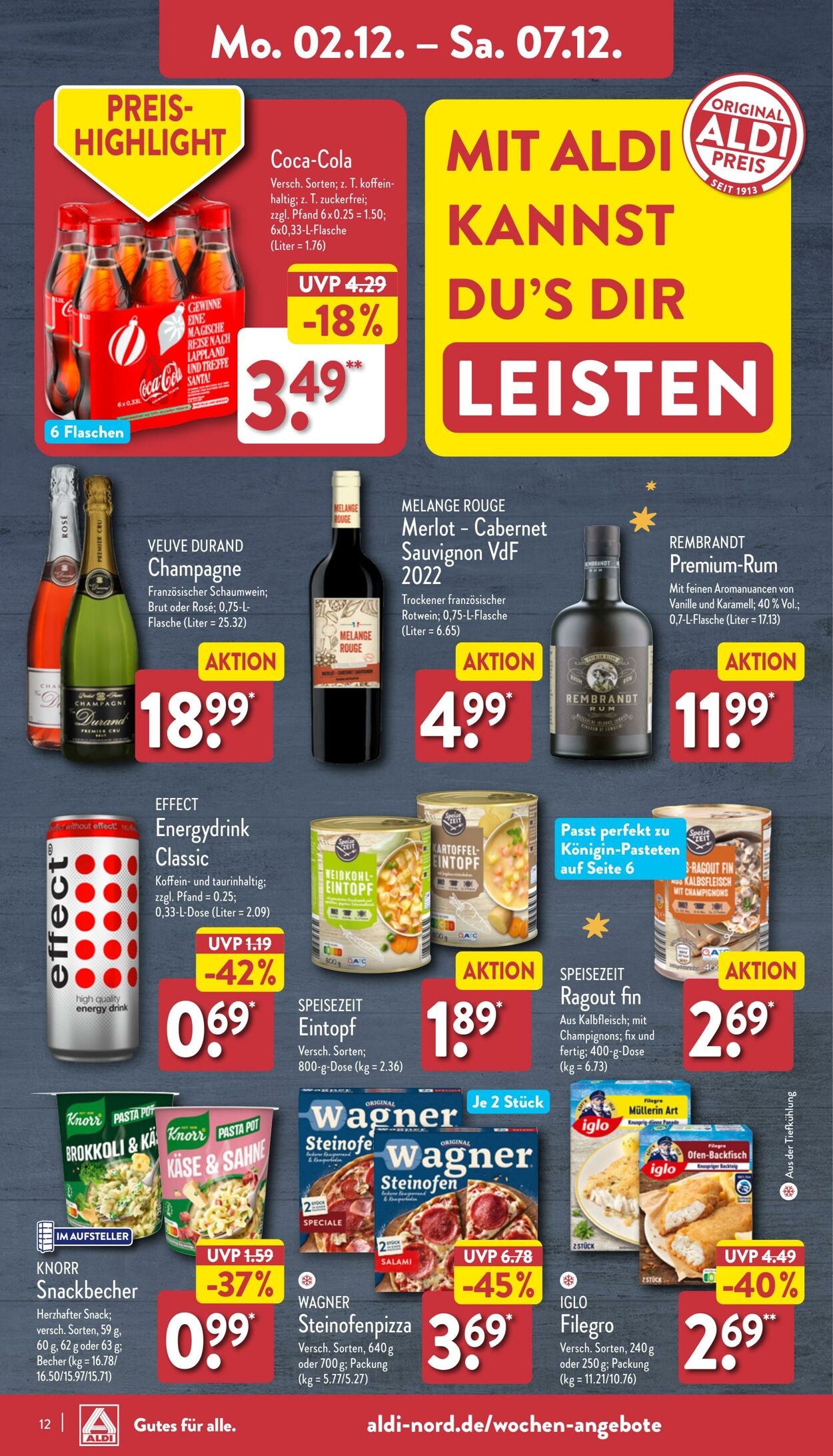 Prospekt Aldi-Nord 25.11.2024 - 30.11.2024