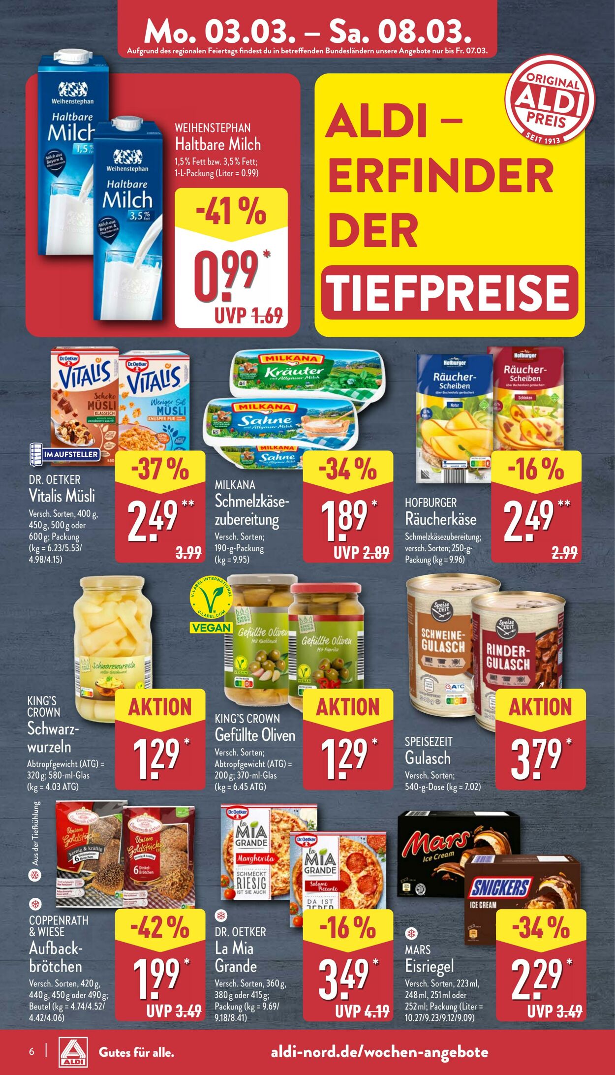 Prospekt Aldi-Nord 24.02.2025 - 01.03.2025