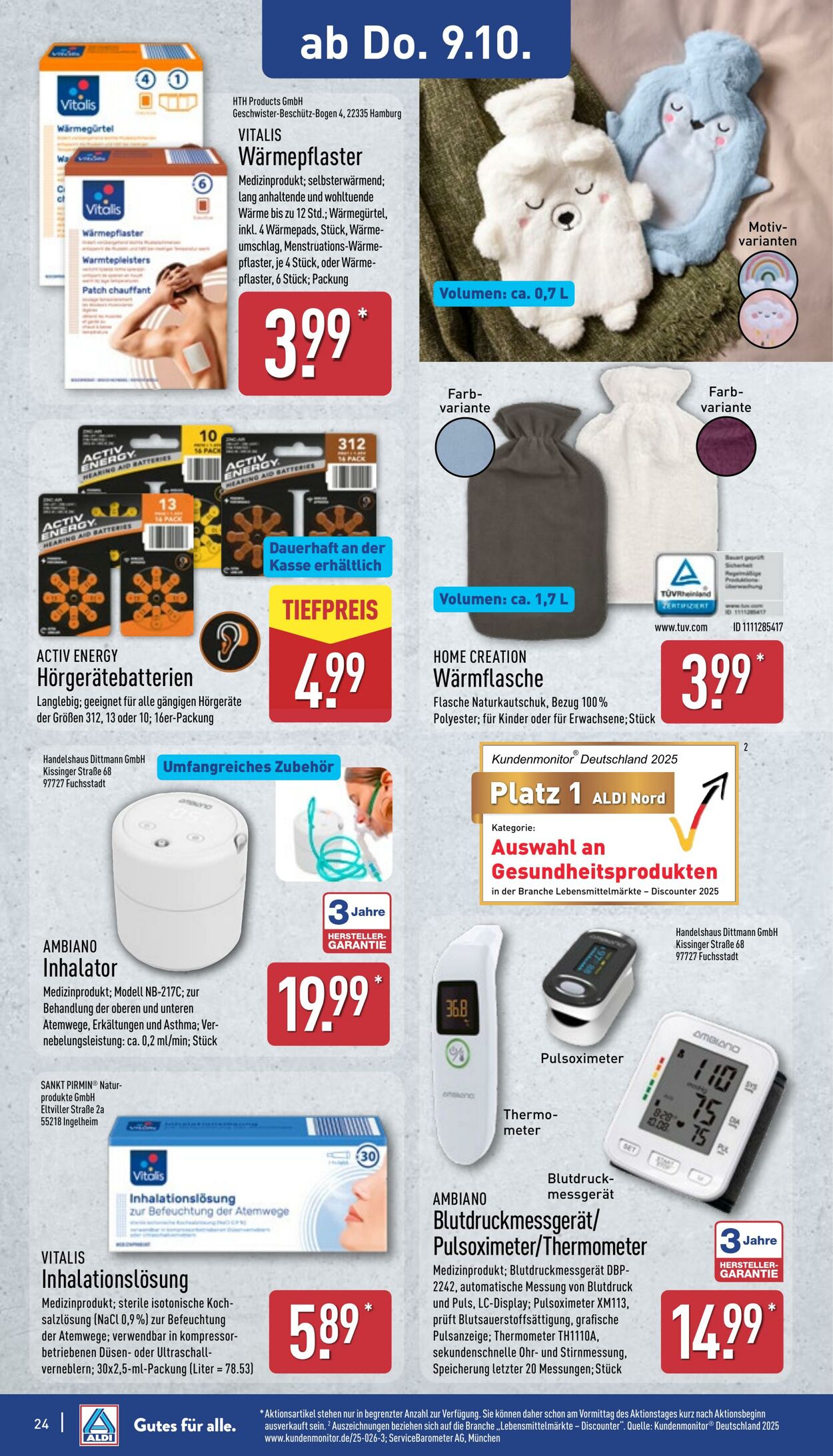 Prospekt Aldi-Nord 06.10.2025 - 11.10.2025