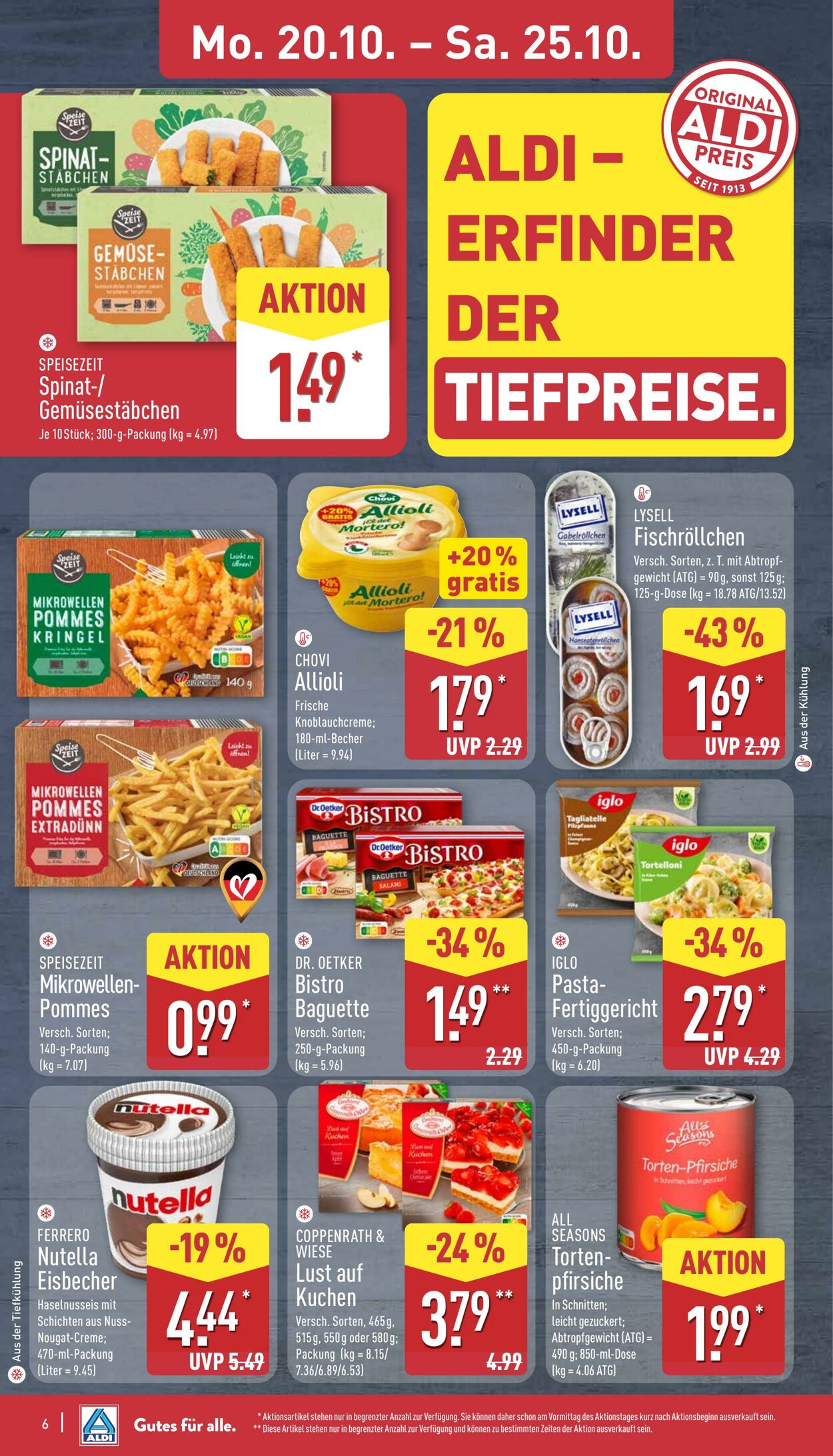 Prospekt Aldi-Nord 13.10.2025 - 18.10.2025