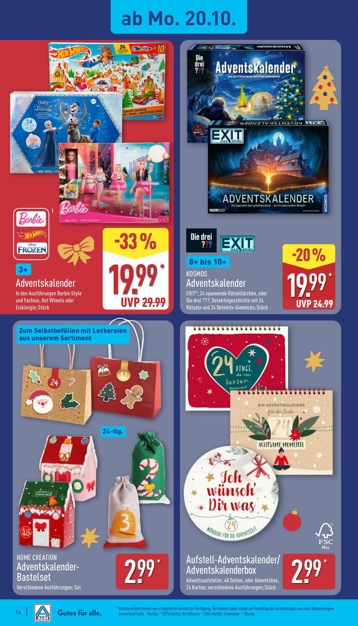 Prospekt Aldi-Nord 13.10.2025 - 18.10.2025