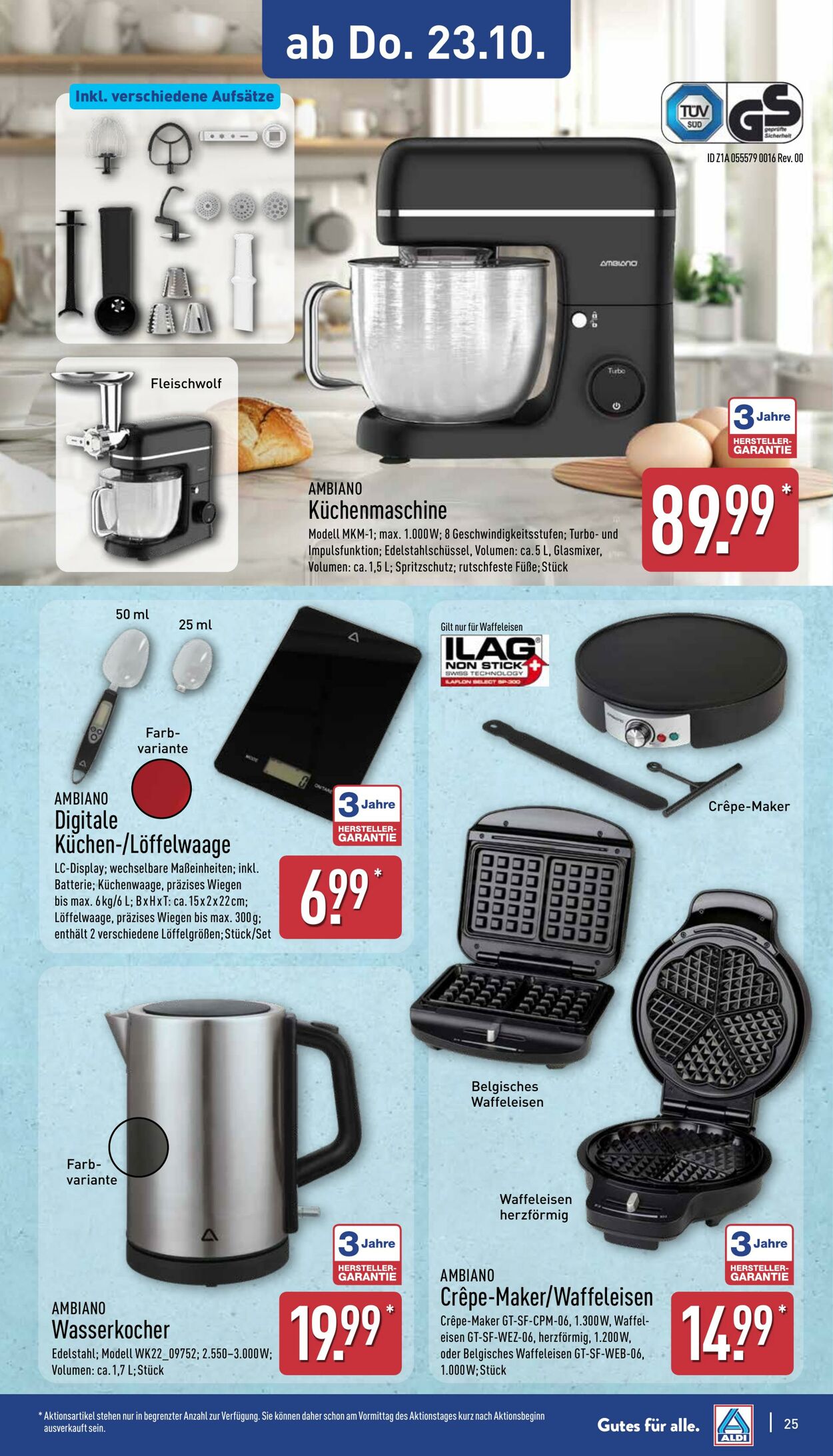 Prospekt Aldi-Nord 13.10.2025 - 18.10.2025