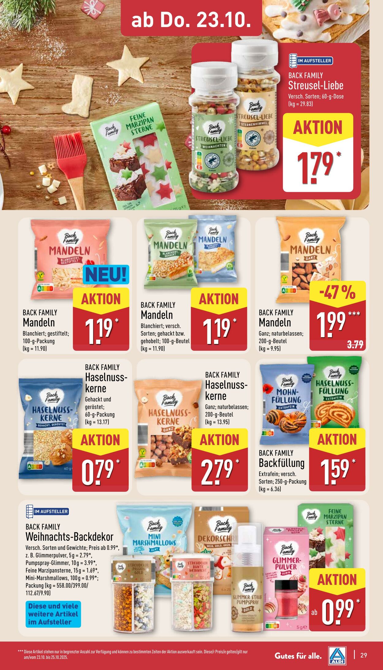 Prospekt Aldi-Nord 13.10.2025 - 18.10.2025