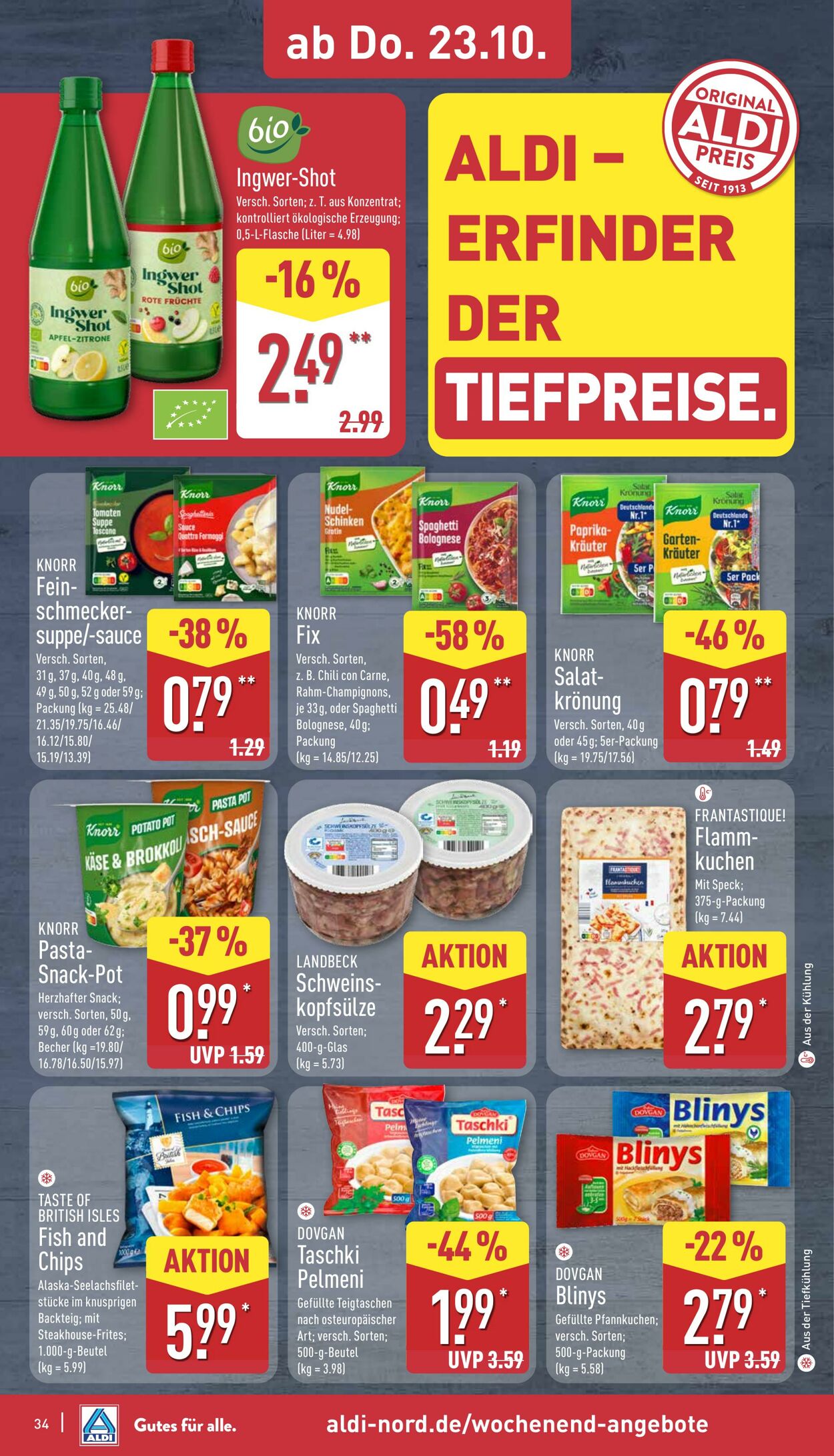 Prospekt Aldi-Nord 13.10.2025 - 18.10.2025