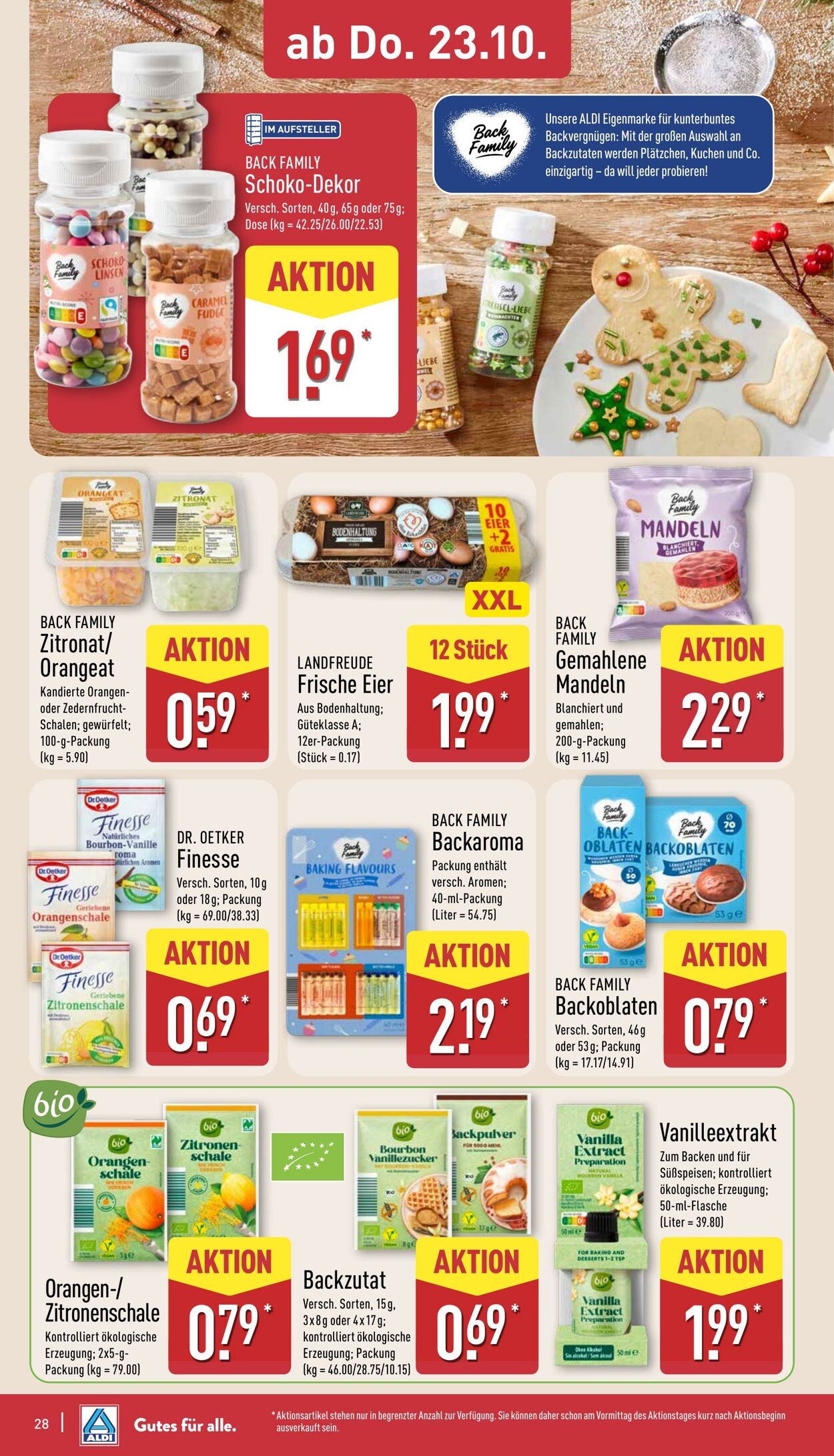Prospekt Aldi-Nord 13.10.2025 - 18.10.2025