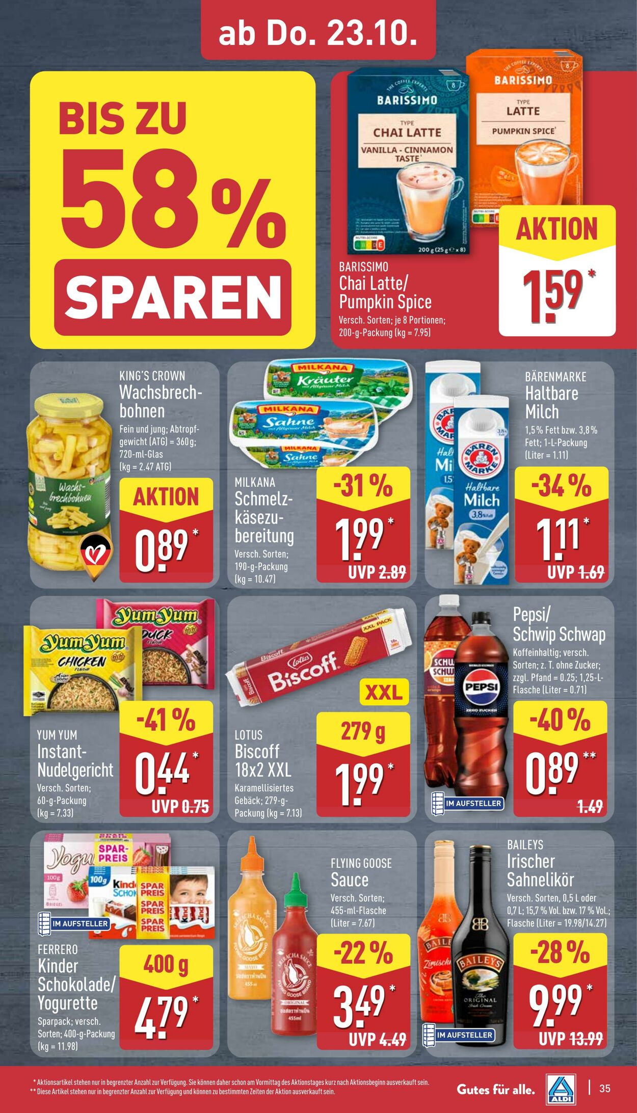 Prospekt Aldi-Nord 13.10.2025 - 18.10.2025