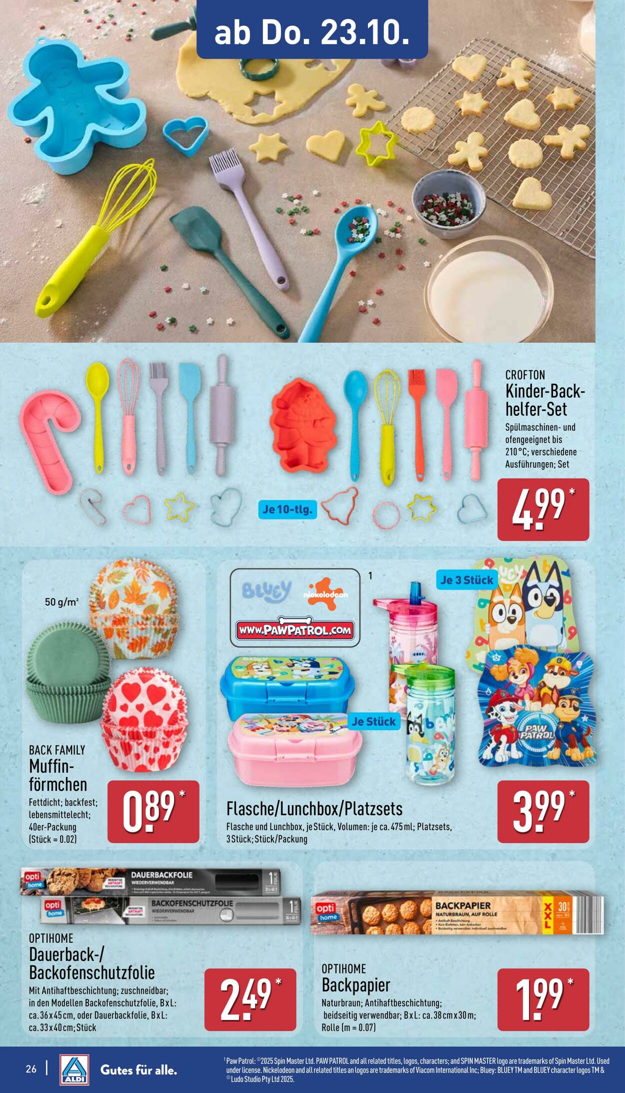 Prospekt Aldi-Nord 13.10.2025 - 18.10.2025