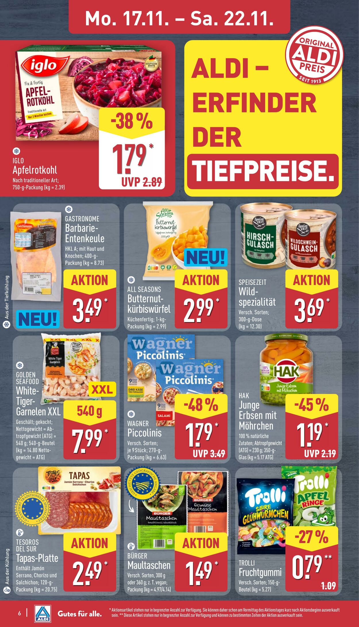 Prospekt Aldi-Nord 10.11.2025 - 15.11.2025