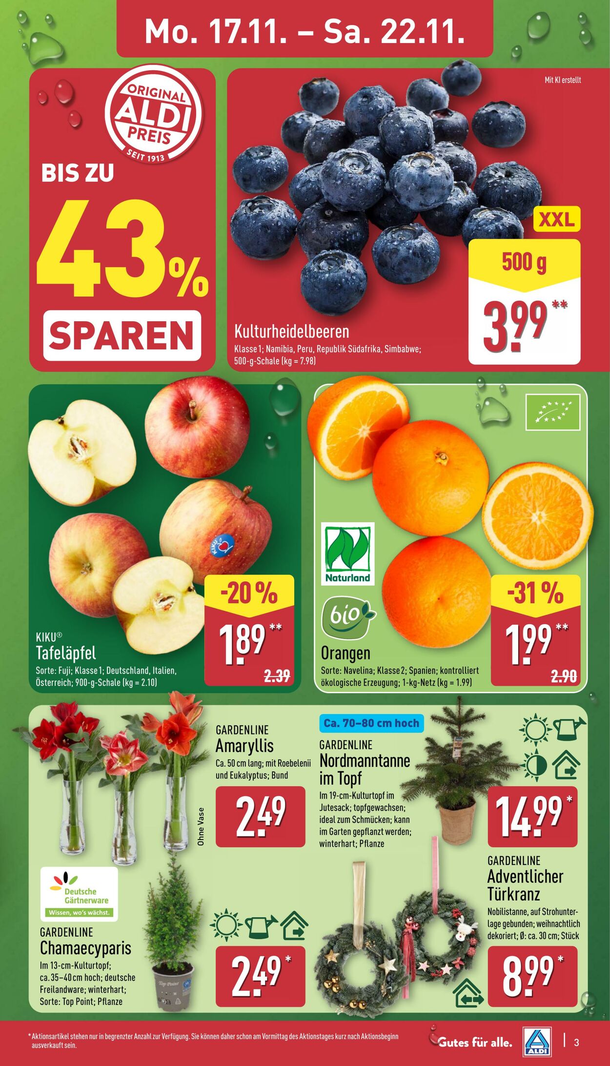 Prospekt Aldi-Nord 10.11.2025 - 15.11.2025