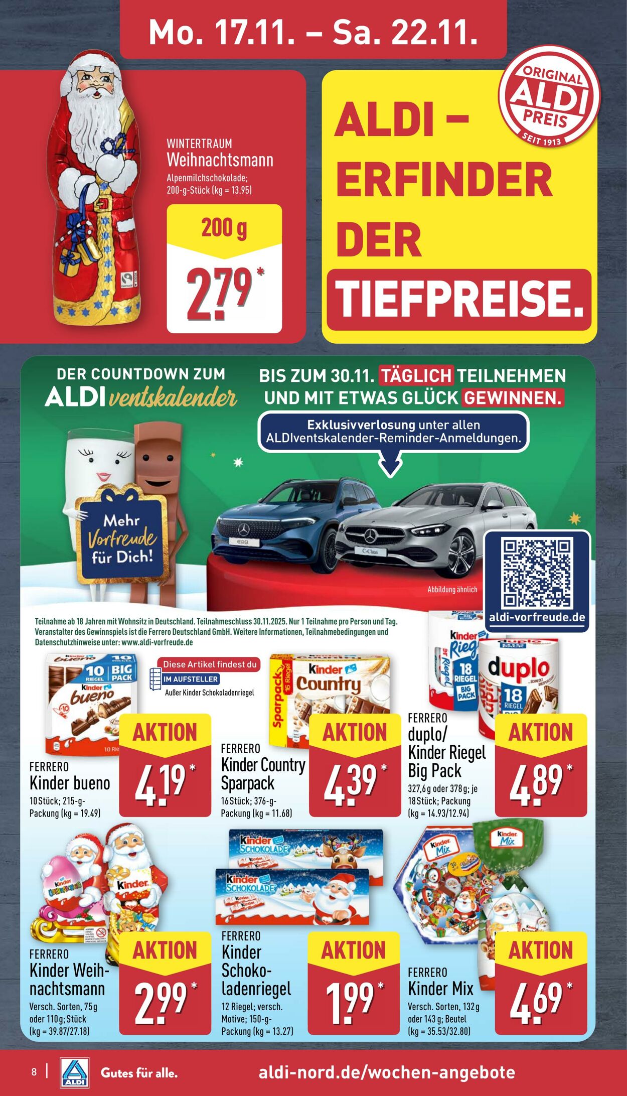 Prospekt Aldi-Nord 10.11.2025 - 15.11.2025