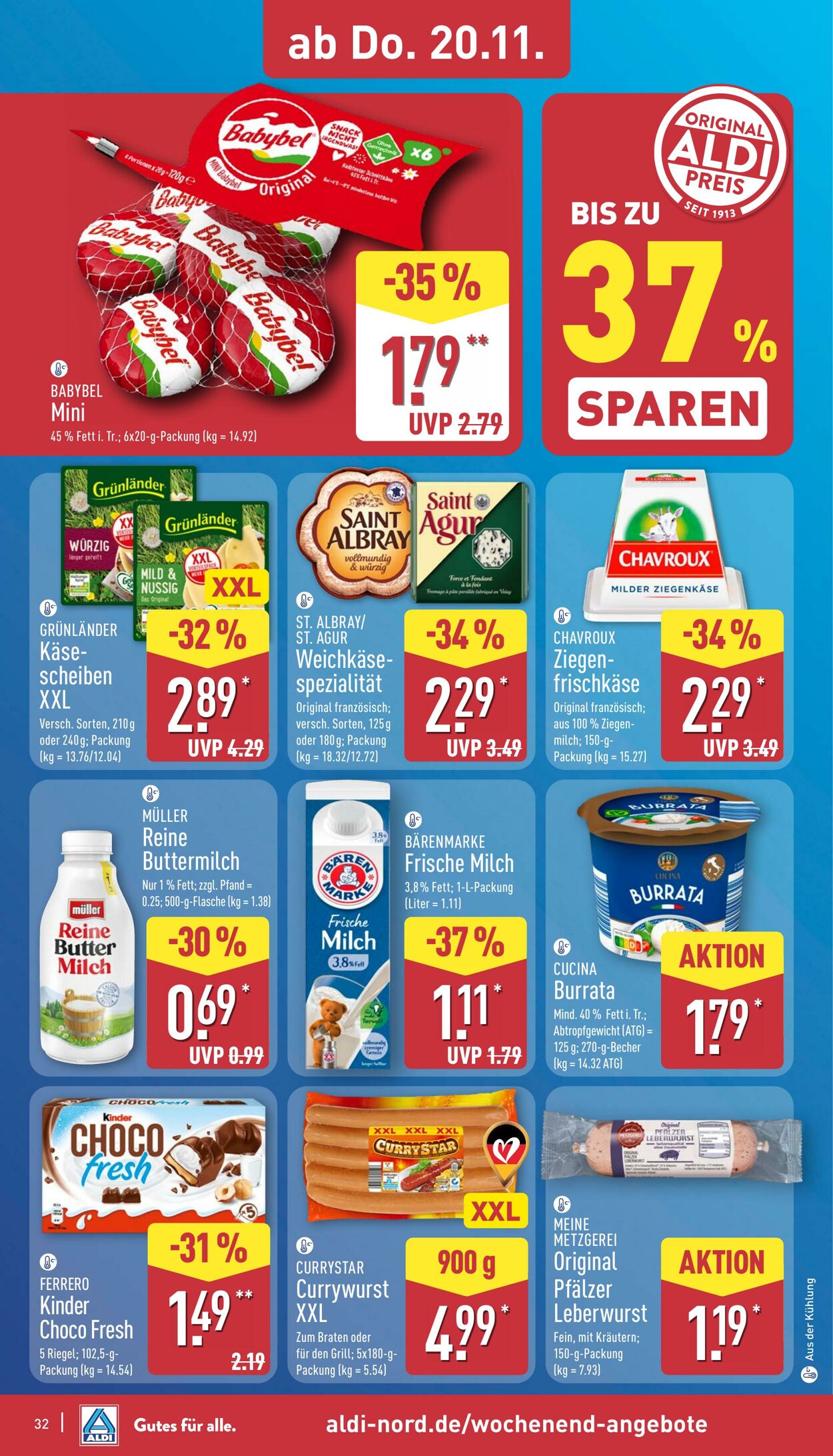 Prospekt Aldi-Nord 10.11.2025 - 15.11.2025