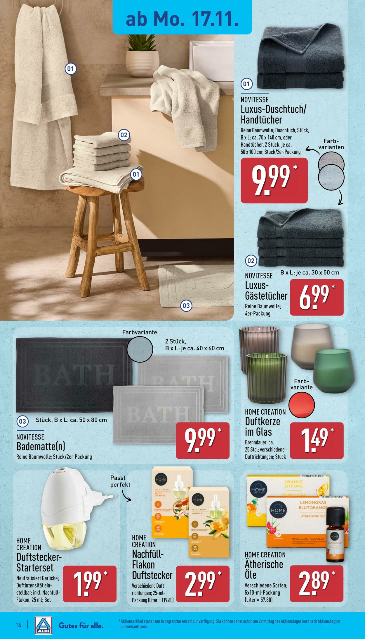 Prospekt Aldi-Nord 10.11.2025 - 15.11.2025