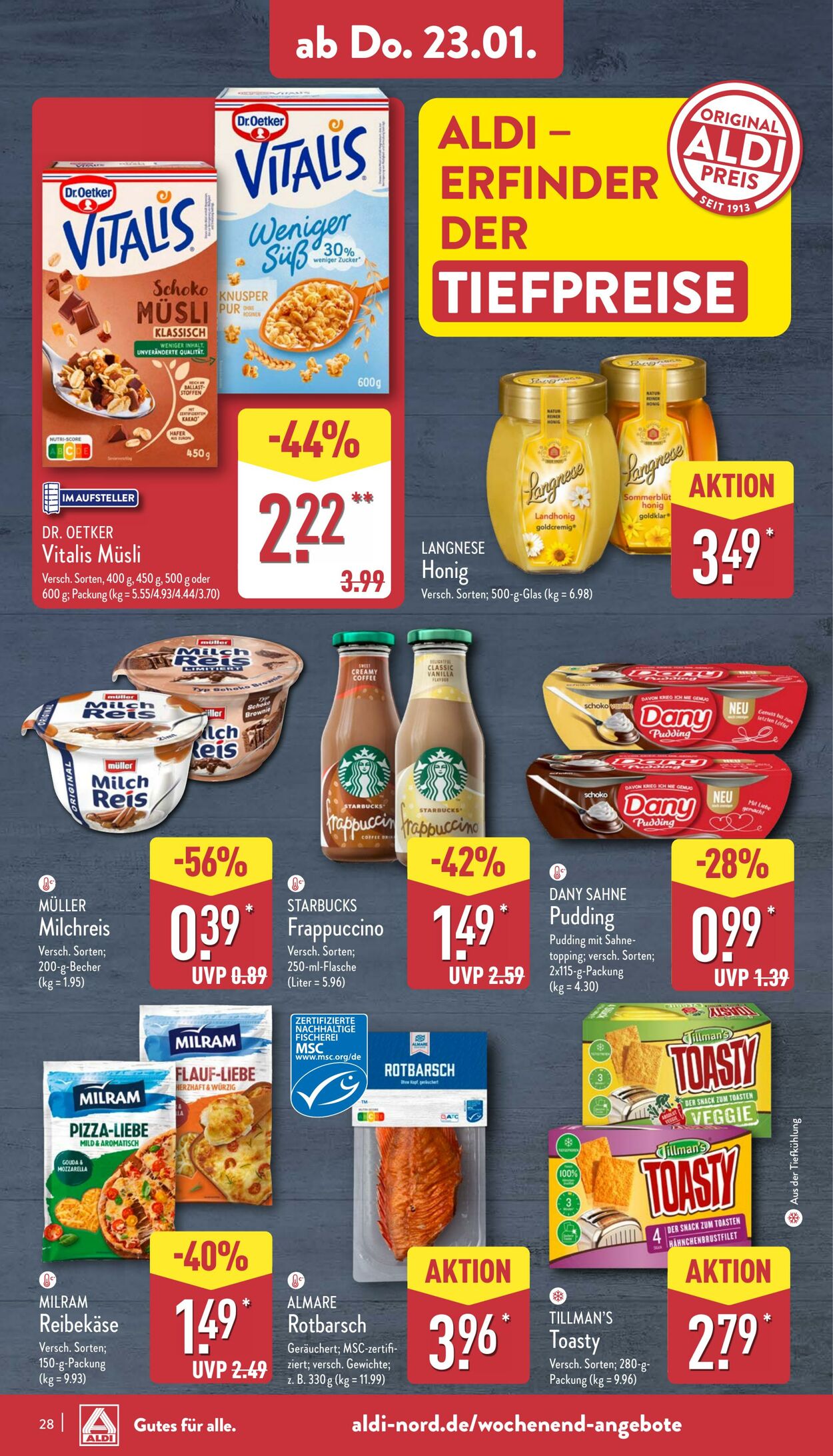 Prospekt Aldi-Nord 13.01.2025 - 18.01.2025