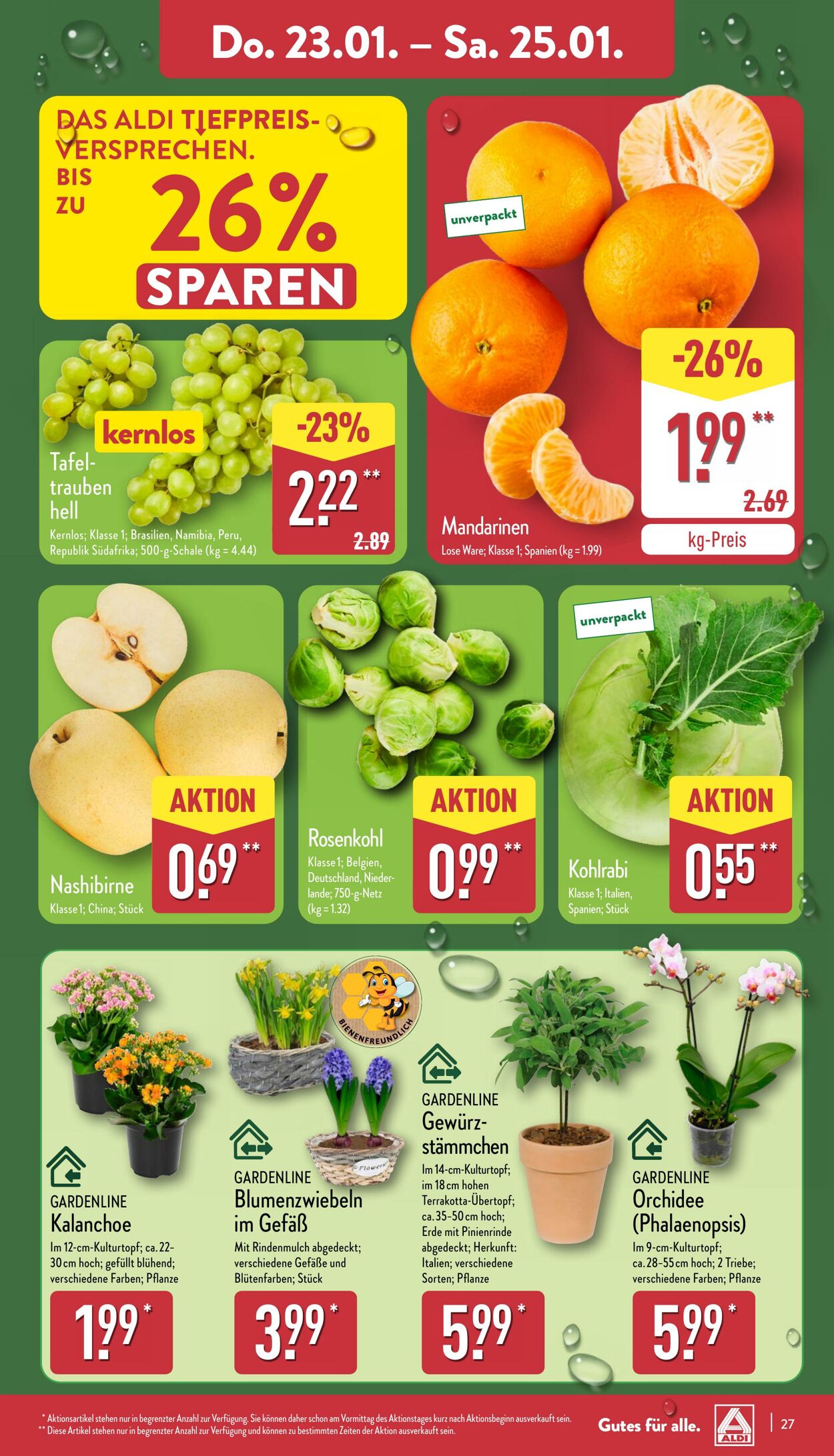 Prospekt Aldi-Nord 13.01.2025 - 18.01.2025