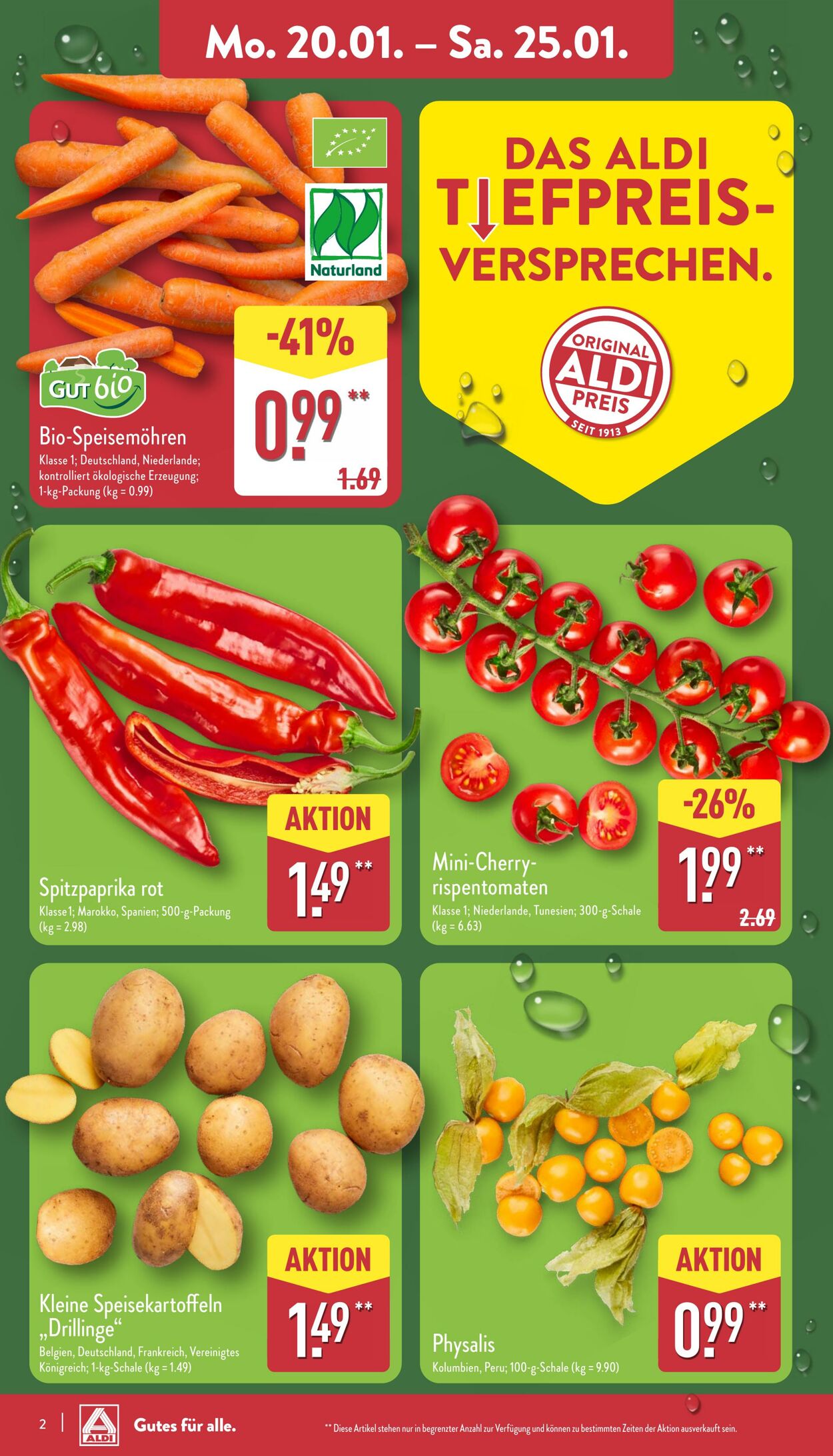 Prospekt Aldi-Nord 13.01.2025 - 18.01.2025