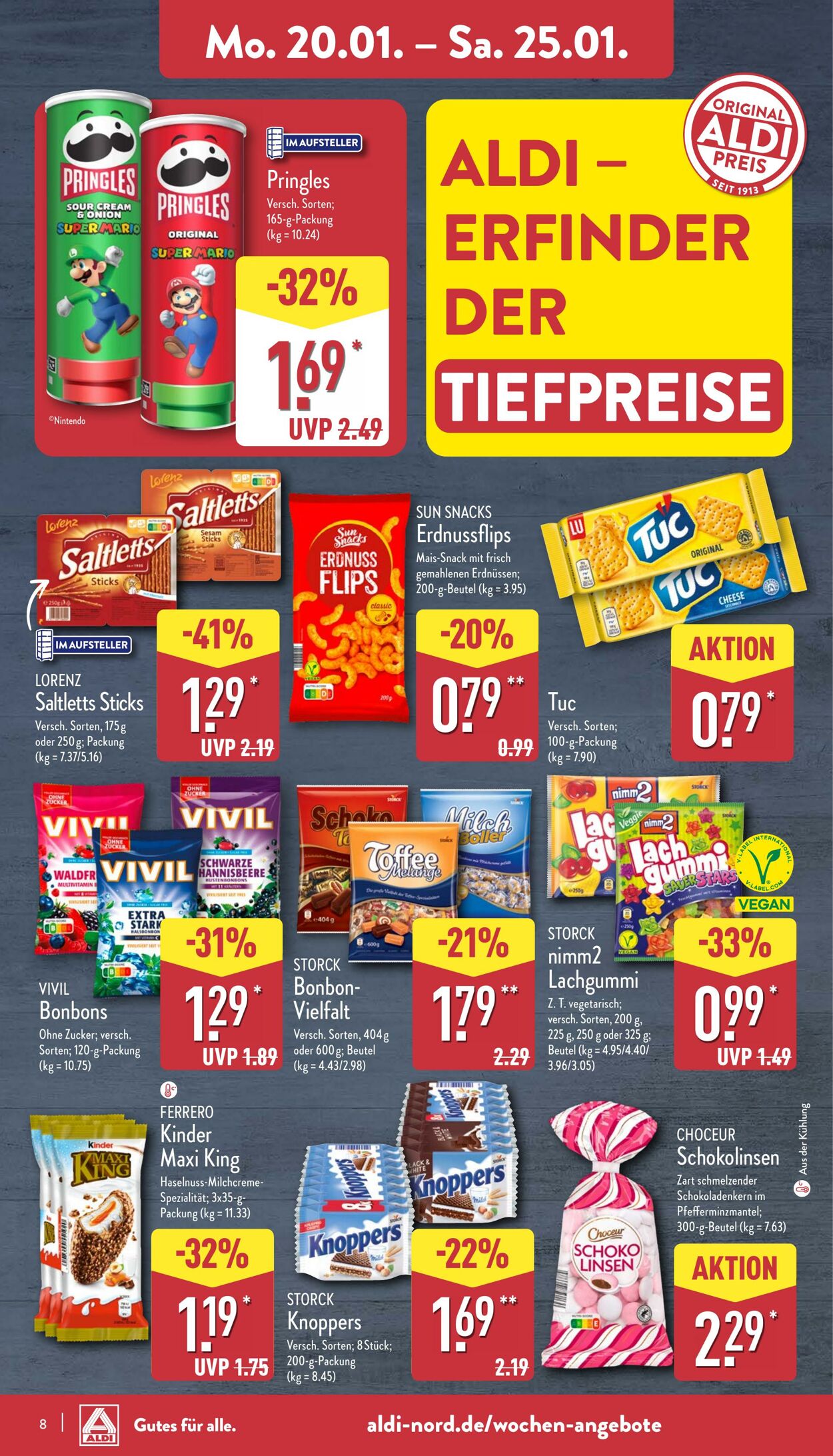 Prospekt Aldi-Nord 13.01.2025 - 18.01.2025