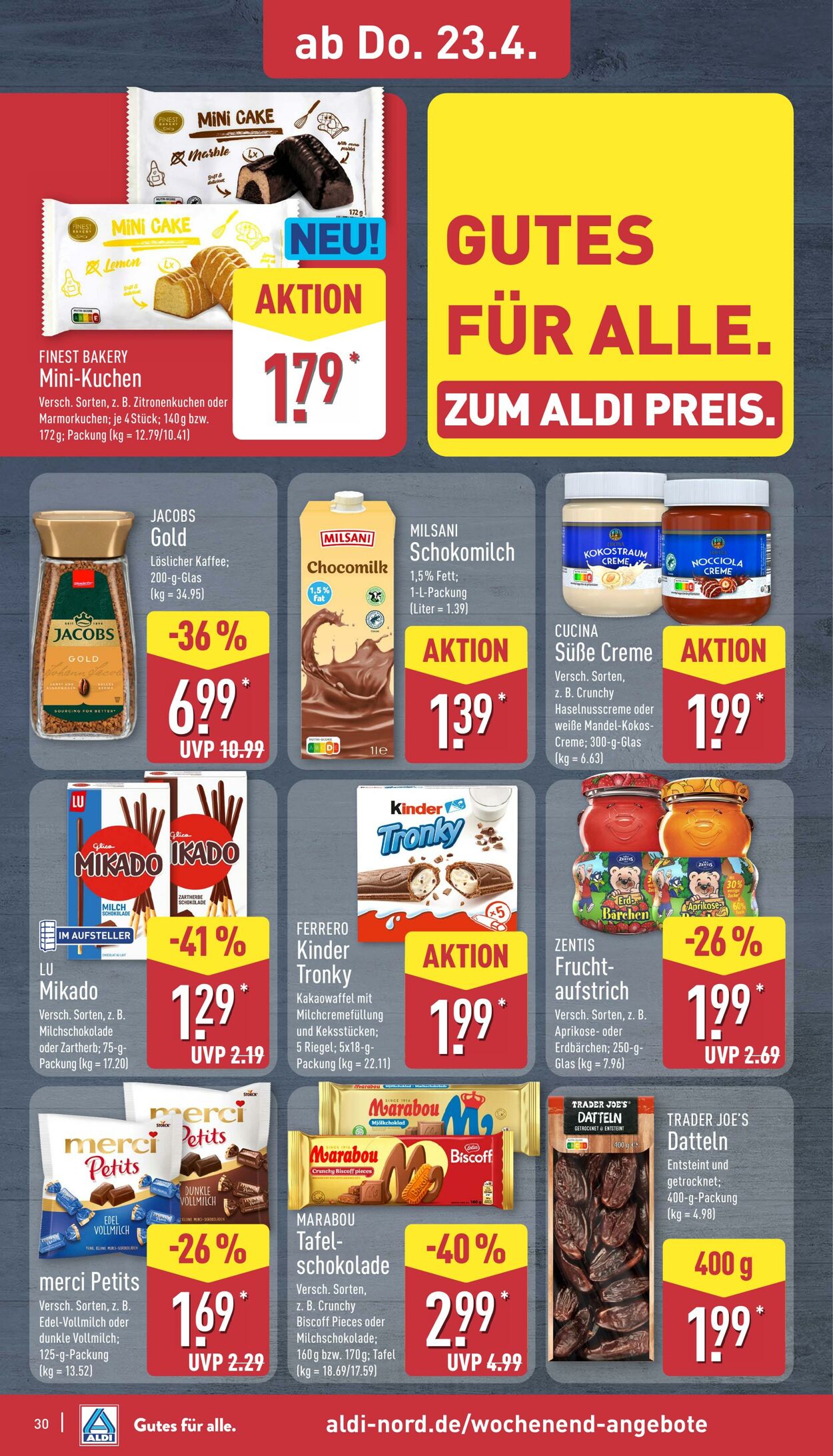 Prospekt Aldi-Nord 13.04.2026 - 18.04.2026