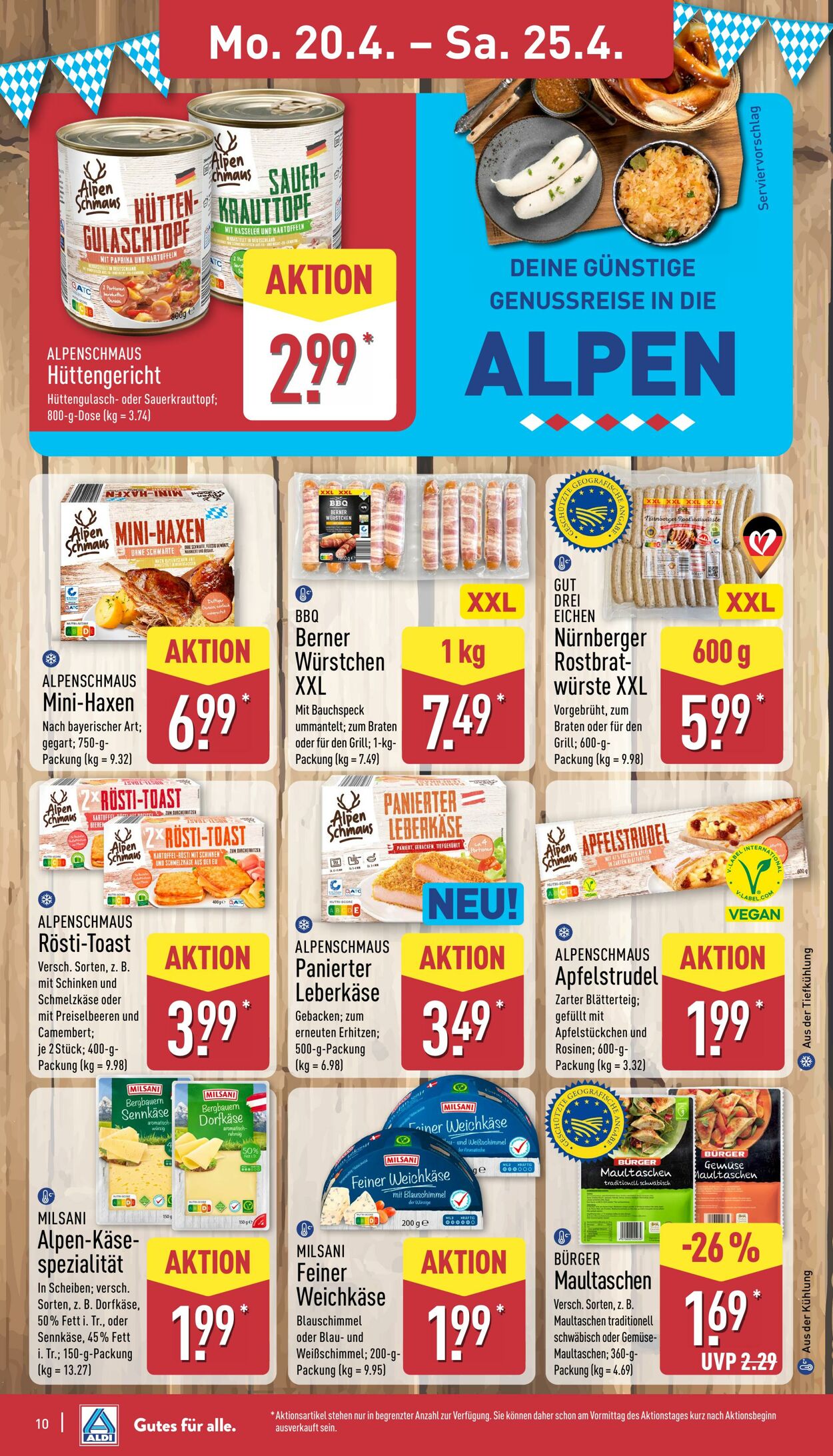 Prospekt Aldi-Nord 13.04.2026 - 18.04.2026