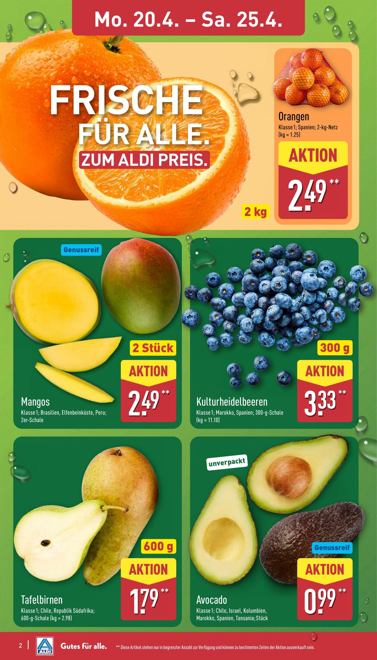 Prospekt Aldi-Nord 13.04.2026 - 18.04.2026