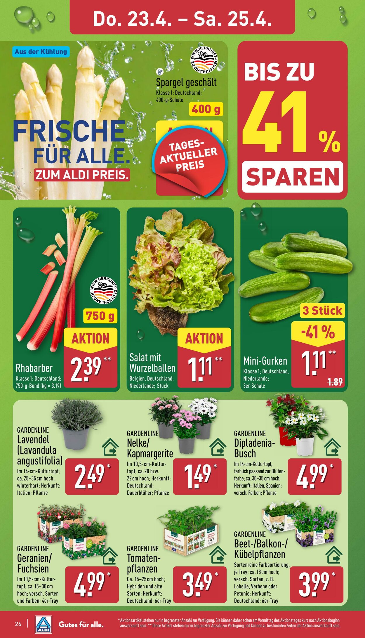 Prospekt Aldi-Nord 13.04.2026 - 18.04.2026