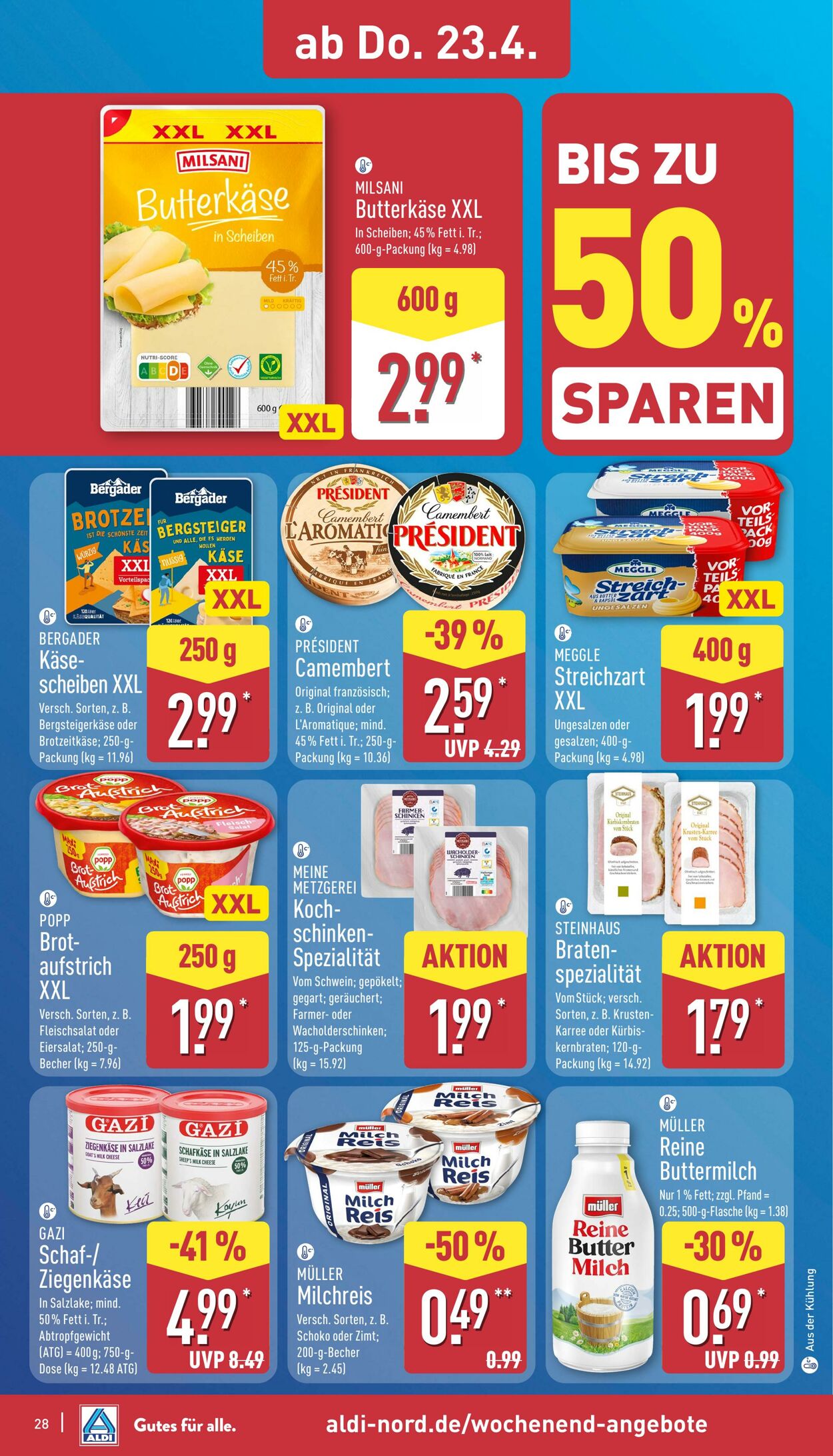 Prospekt Aldi-Nord 13.04.2026 - 18.04.2026