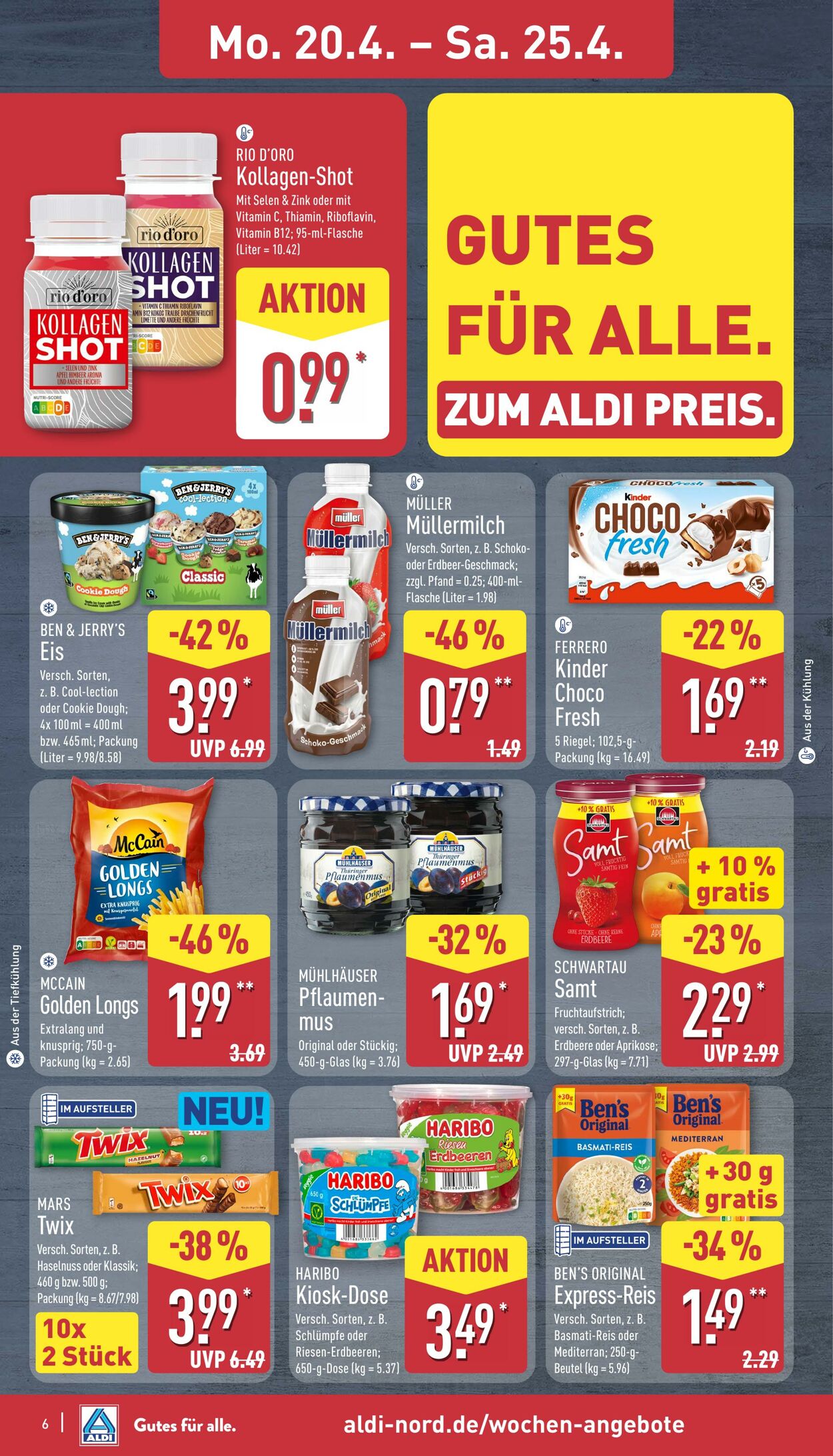 Prospekt Aldi-Nord 13.04.2026 - 18.04.2026