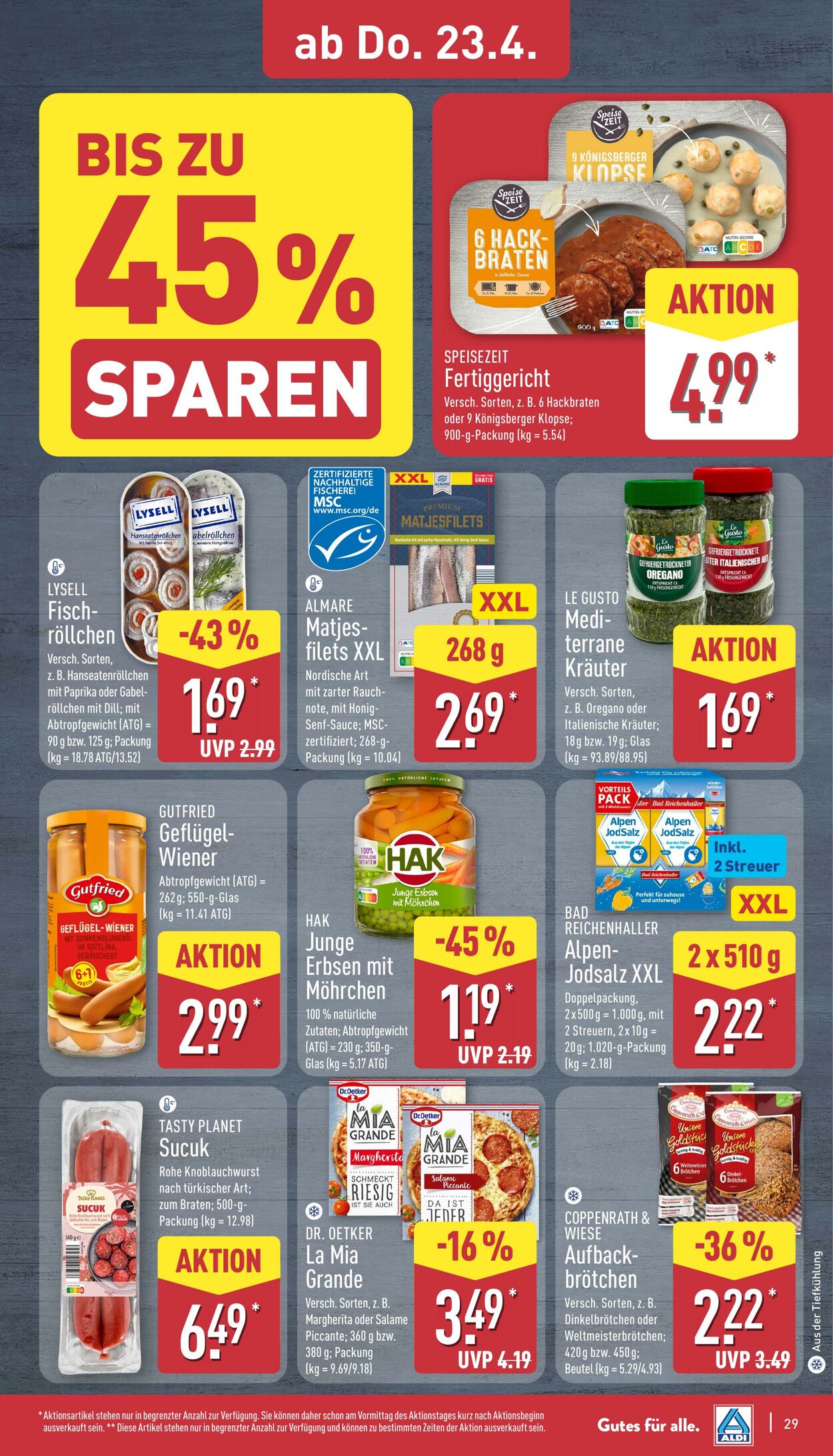 Prospekt Aldi-Nord 13.04.2026 - 18.04.2026