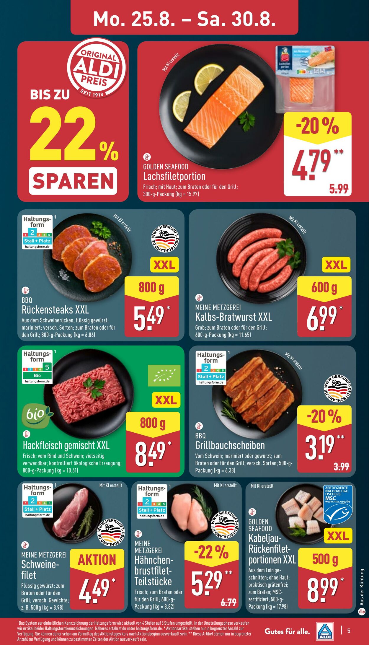 Prospekt Aldi-Nord 25.08.2025 - 30.08.2025