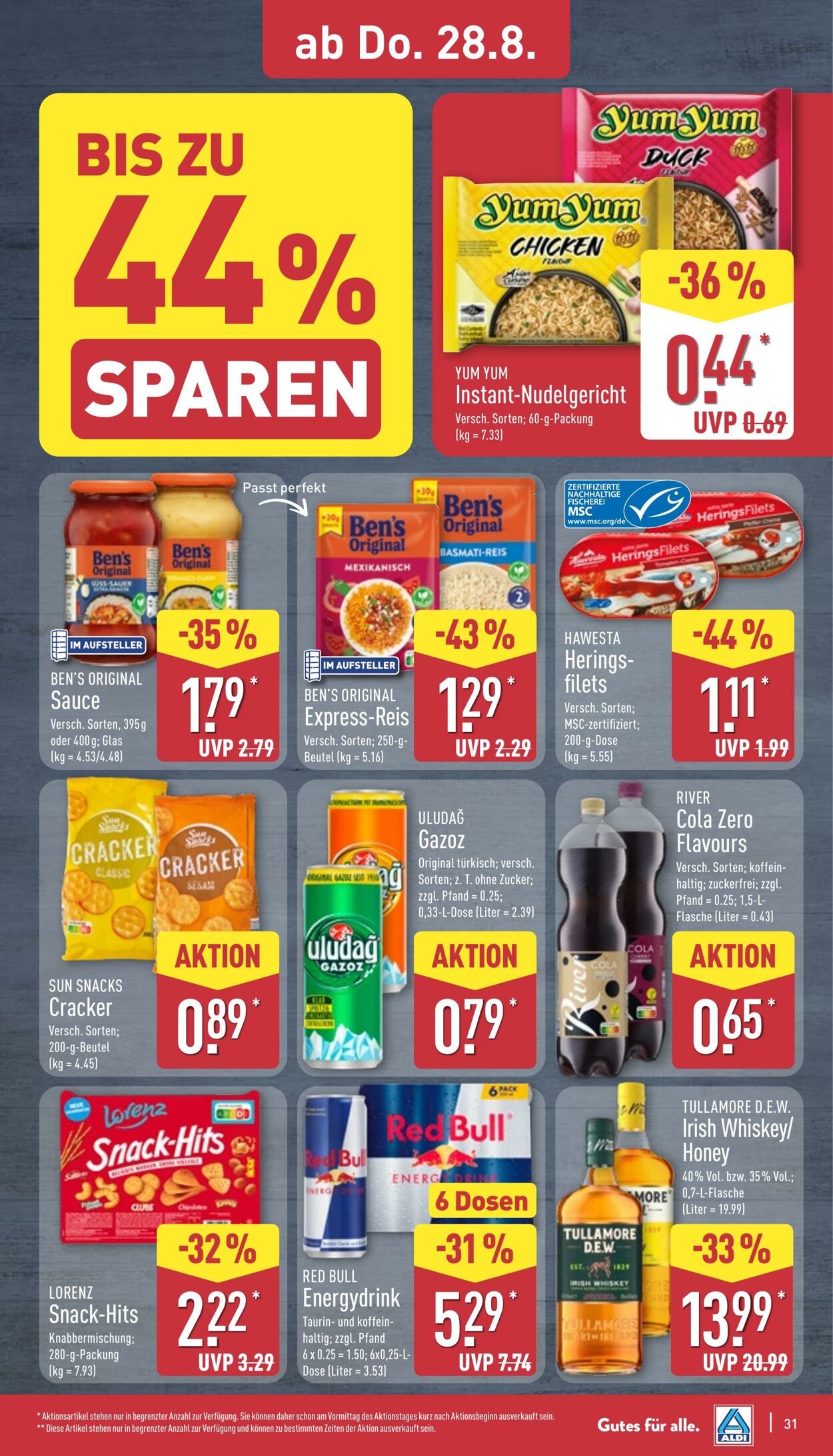 Prospekt Aldi-Nord 25.08.2025 - 30.08.2025