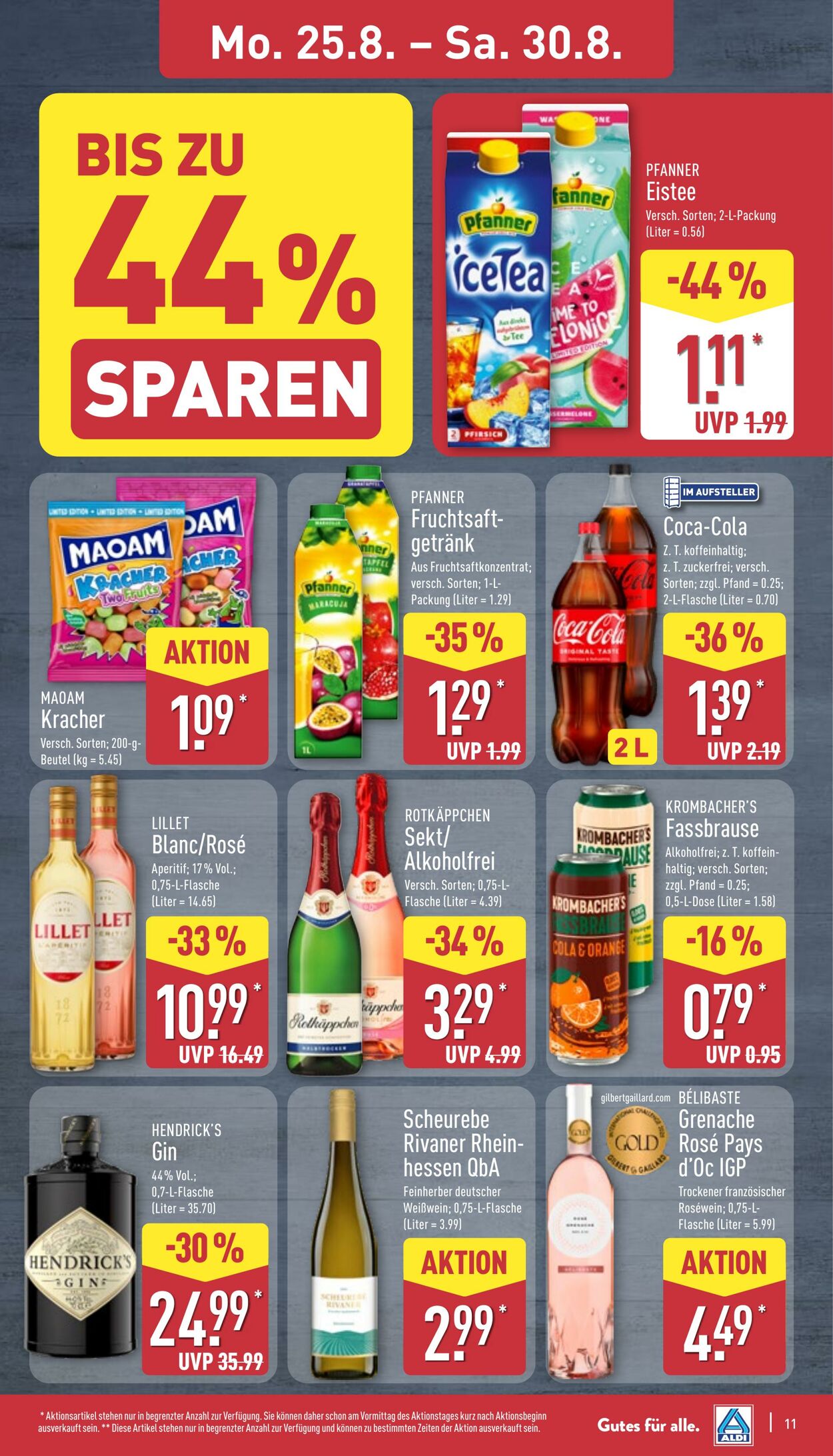 Prospekt Aldi-Nord 25.08.2025 - 30.08.2025