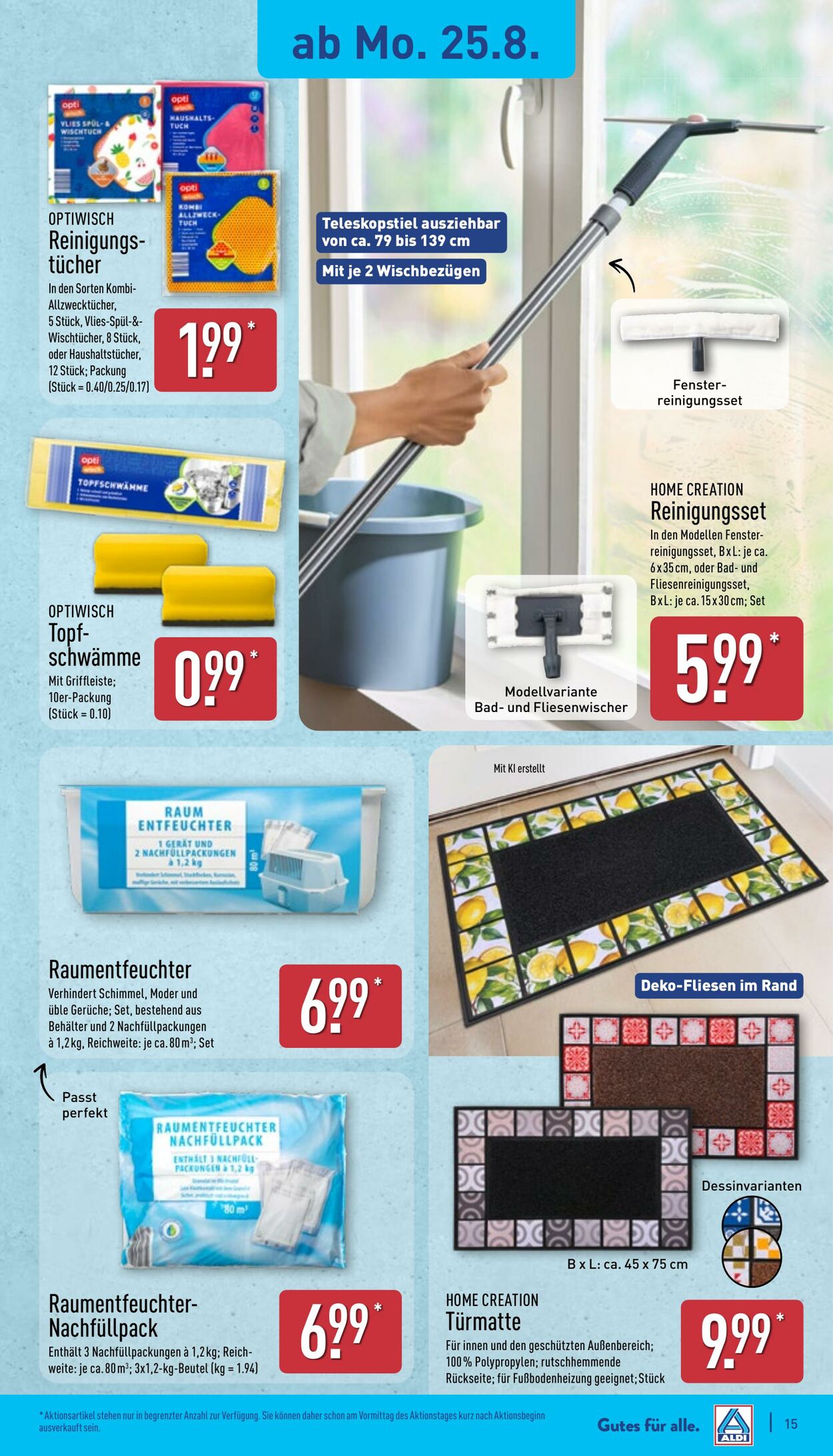 Prospekt Aldi-Nord 25.08.2025 - 30.08.2025